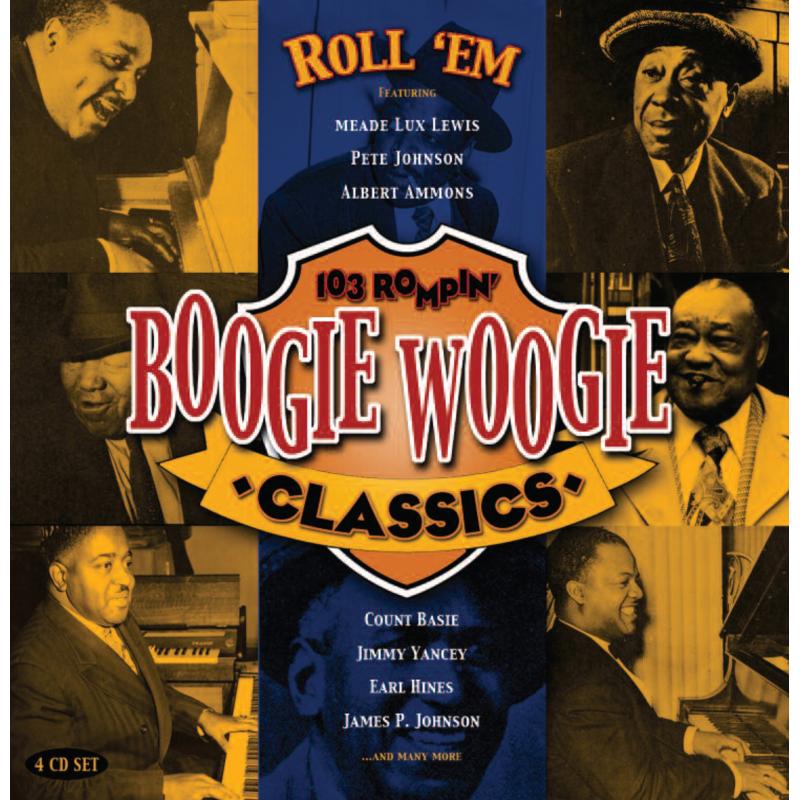 Picture of Various Artists - Roll 'Em - 103 Rompin' Boogie Woogie Classics