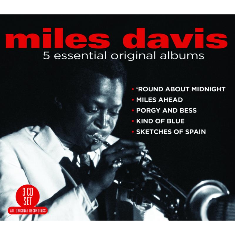 Picture of Miles Davis - 5 Essential Original Albums