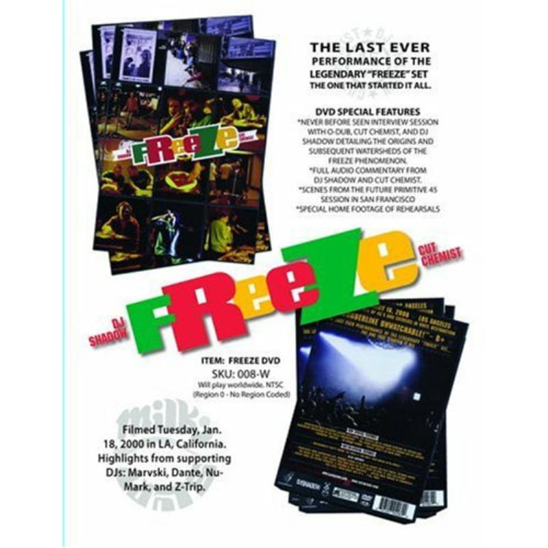 Picture of DJ Shadow & Cut Chemist - Freeze Dvd