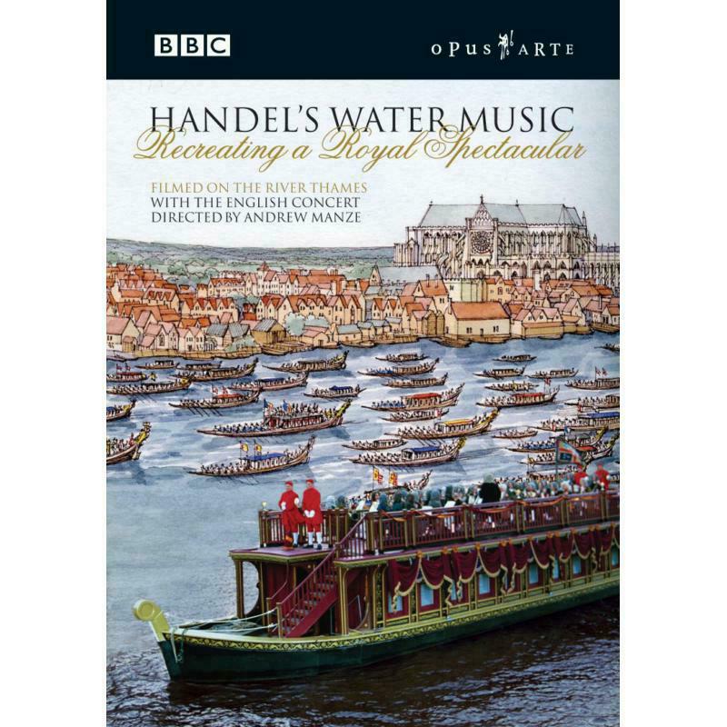 Picture of English Concert:Manze - HANDEL: Water Music - Recreating a Royal Spectacular