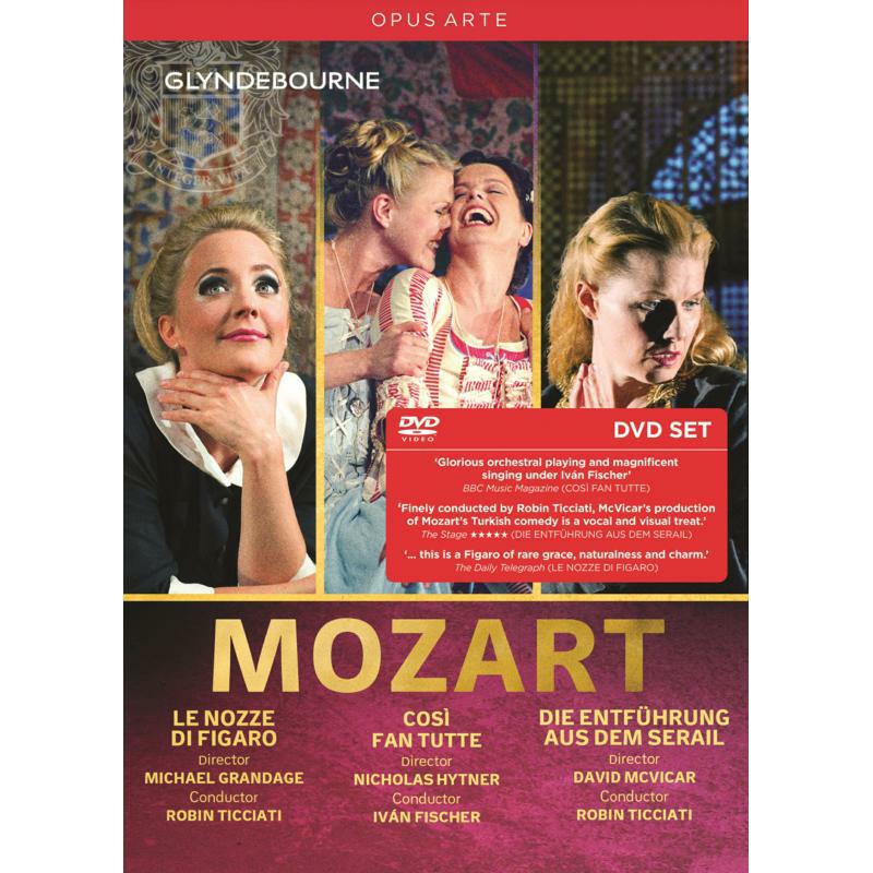 Picture of Various - Wolfgang Amadeus Mozart: Cosi fan tutte, Die Entfuhrung aus dem Serail, Le nozze di Figaro