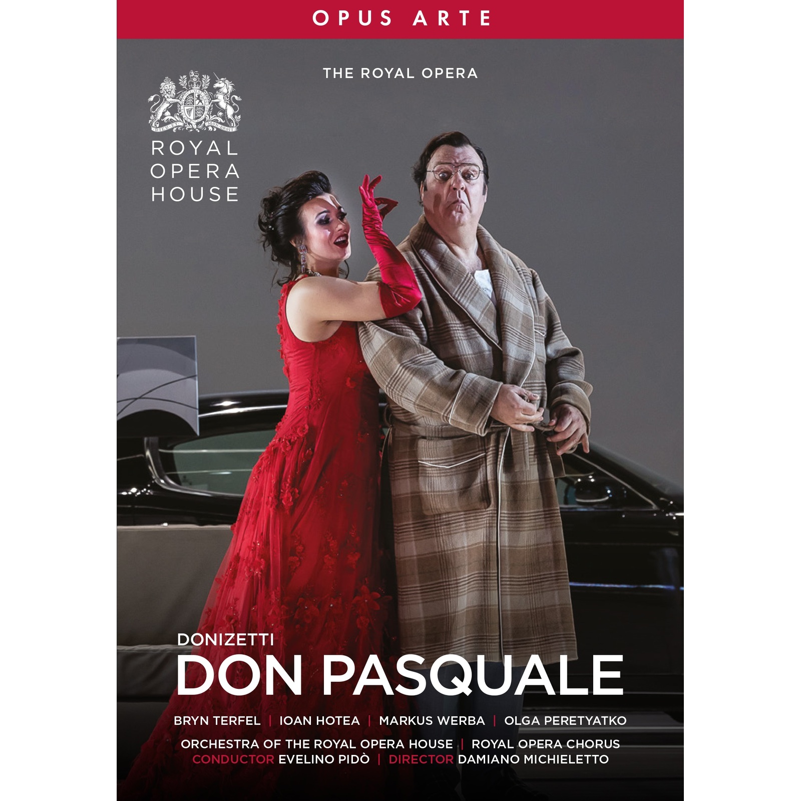 Picture of Bryn Terfel; Markus Werba; Olga Peretyatko; Bryan Secombe; Ioan Hotea; The Orchestra of the Royal Opera House; Royal Opera Chorus; Evelino Pido - Gaetano Donizetti: Don Pasquale