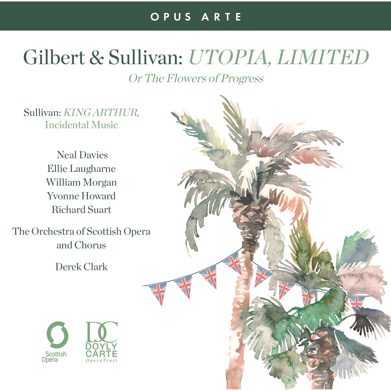 Picture of Charlie Drummond; Yvonne Howard; William Morgan; Richard Suart; Mark Nathan; Ben McAteer; Catriona Hewitson; Sioned Gwen Davies; Arthur Bruce; Glen Cunningham; Derek Clark - Gilbert & Sullivan: Utopia, Limited Or The Flowers of Progress