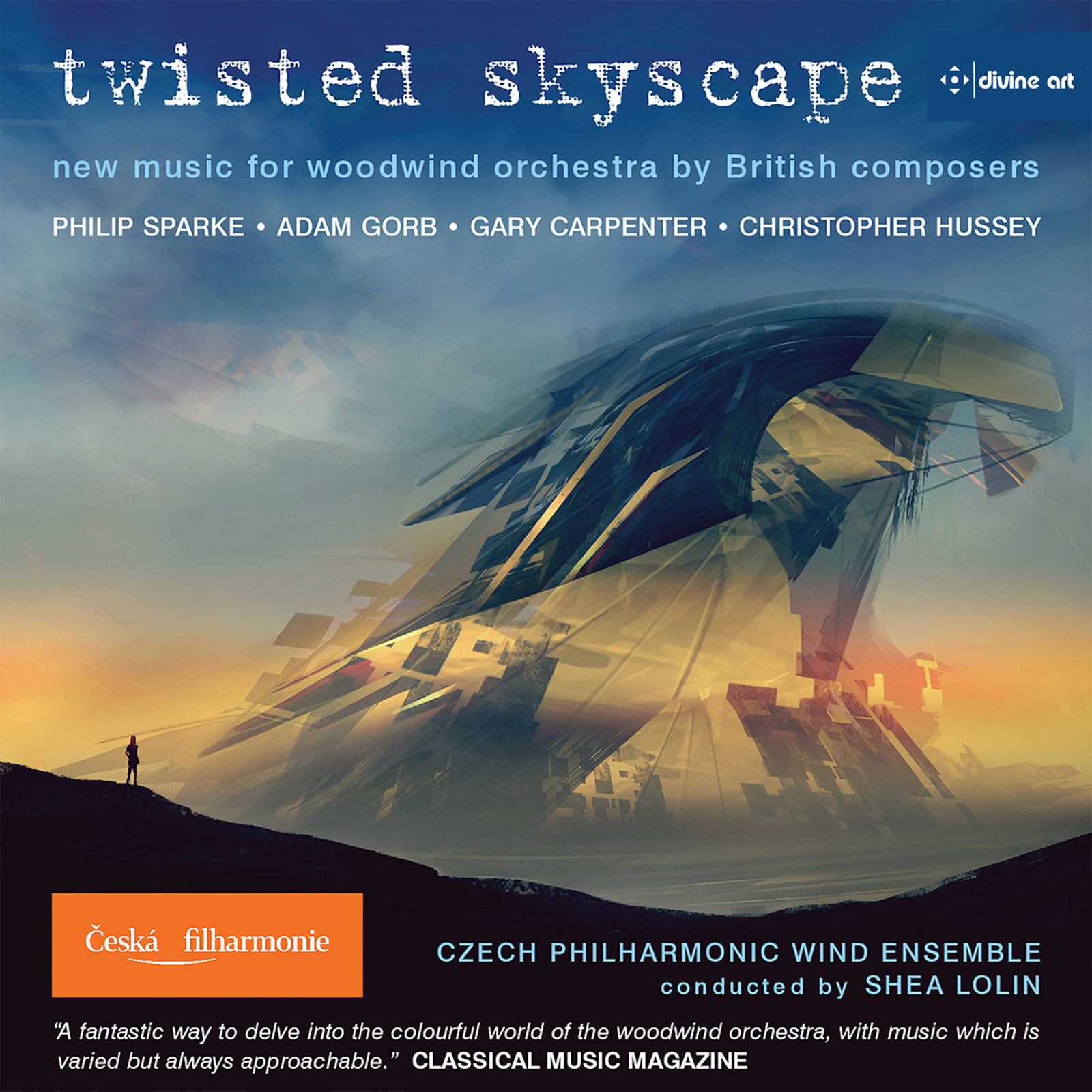 Picture of Czech Philharmonic Wind Ensemble; Shea Lolin - Twisted Skyscape