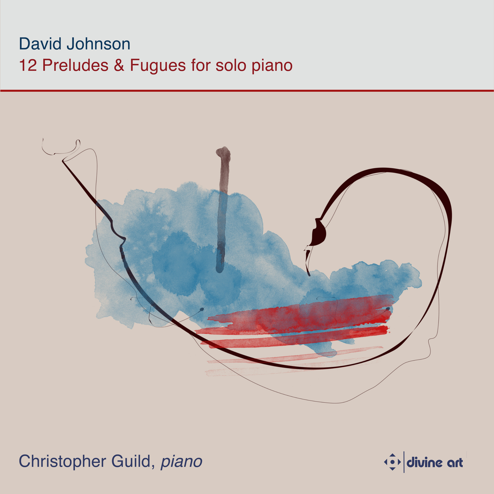 Picture of Christopher Guild - David Johnson: 12 Preludes and Fugues for solo piano