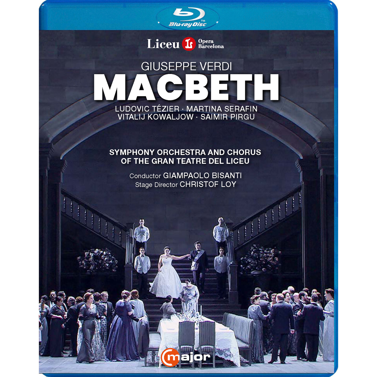 Picture of Ludovic Tezier; Martina Serafin; Vitalij Kowaljow; Saimir Pirgu; Chorus of the Gran Teatre del Liceu; Symphony Orchestra of the Gran Teatre del Liceu; Christof Loy; Giampaolo Bisanti - Giuseppe Verdi: Macbeth
