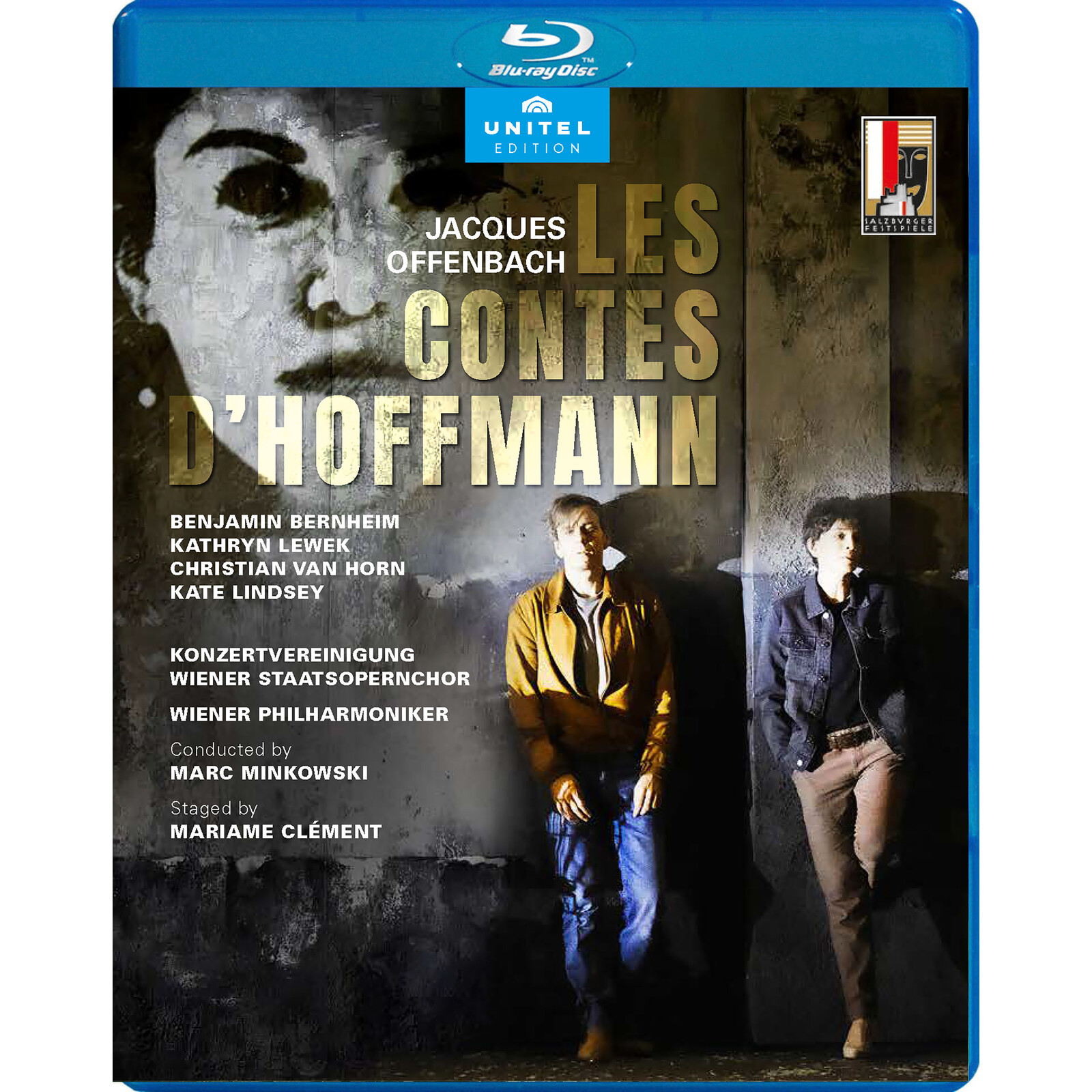 Picture of Benjamin Bernheim; Kathryn Lewek; Christian Van Horn; Kate Lindsey; Konzertvereinigung Wiener Staatsopernchor; Wiener Philharmoniker; Mariame Clement; Marc Minkowski - Jacques Offenbach: Les Contes D'Hoffmann