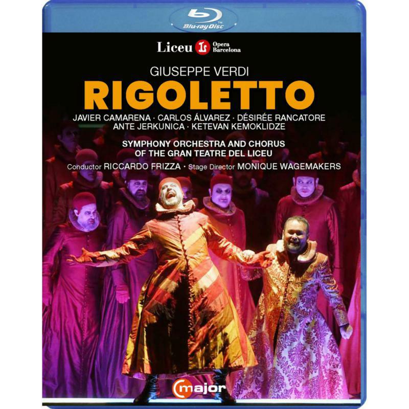 Picture of Javier Camarena, Carlos alvarez, Desiree Rancatore, Ante Jerkunica, Ketevan Kemoklidze, Symphony Orchestra and Chorus of the Gran Teatre del Liceu; Monique Wagemakers; Riccardo Frizza - Giuseppe Verdi: Rigoletto