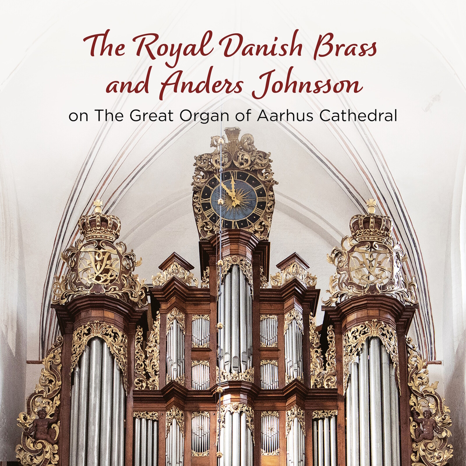 Picture of Jonas Hojen Wiik; Luke Dempsey; Lazlo Molnar; Ola Nordkvist; Keld Jorgensen; Marco Gomez; Malte Nielsen Vendelb; Anders Johnsson - The Royal Danish Brass and Anders Johnsson on The Great Organ of Aarhus Cathedral