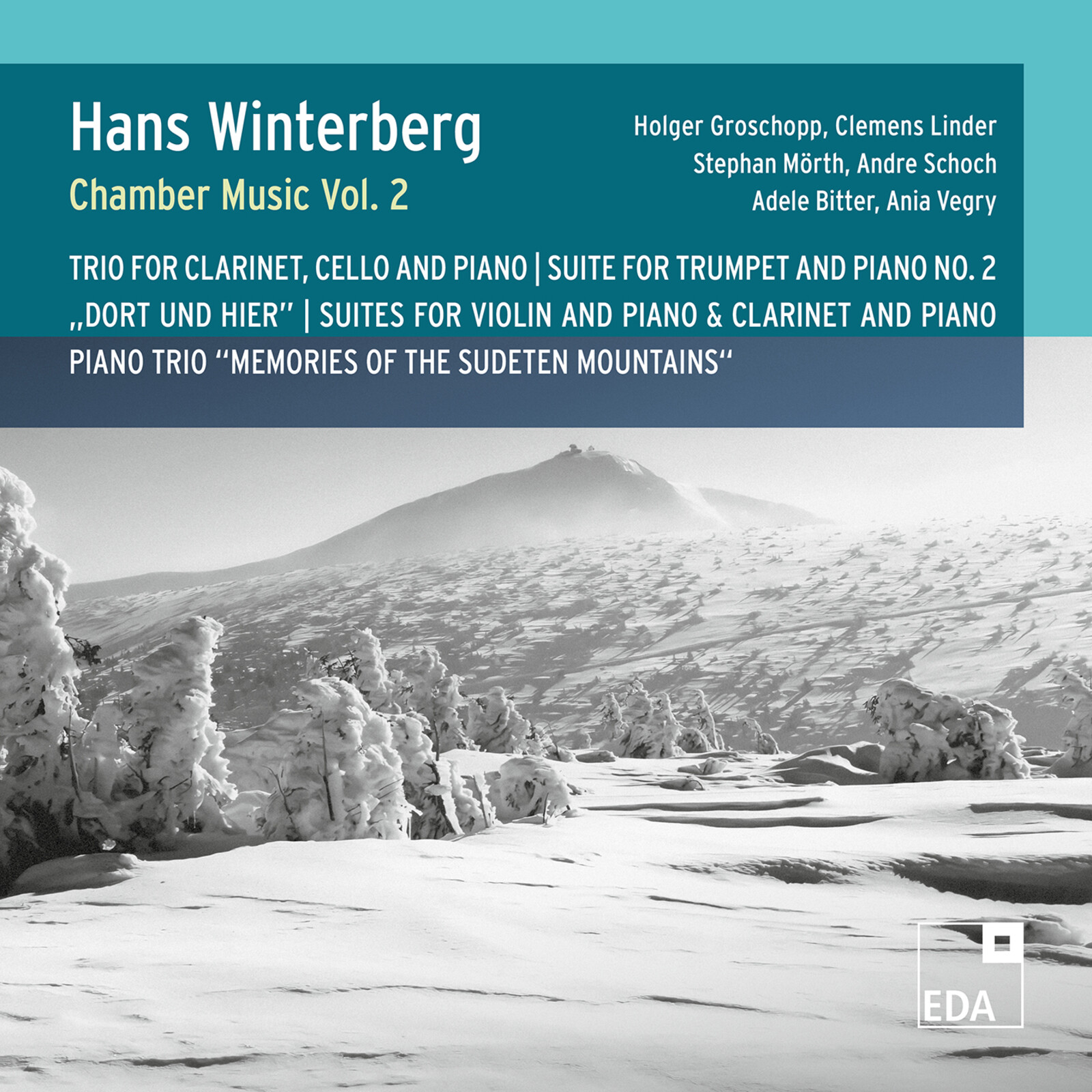 Picture of Adele Bitter; Holger Groschopp; Clemens Linder; Stephan Morth; Andre Schoch; Ania Vegry - Hans Winterberg: Chamber Music, Vol. 2