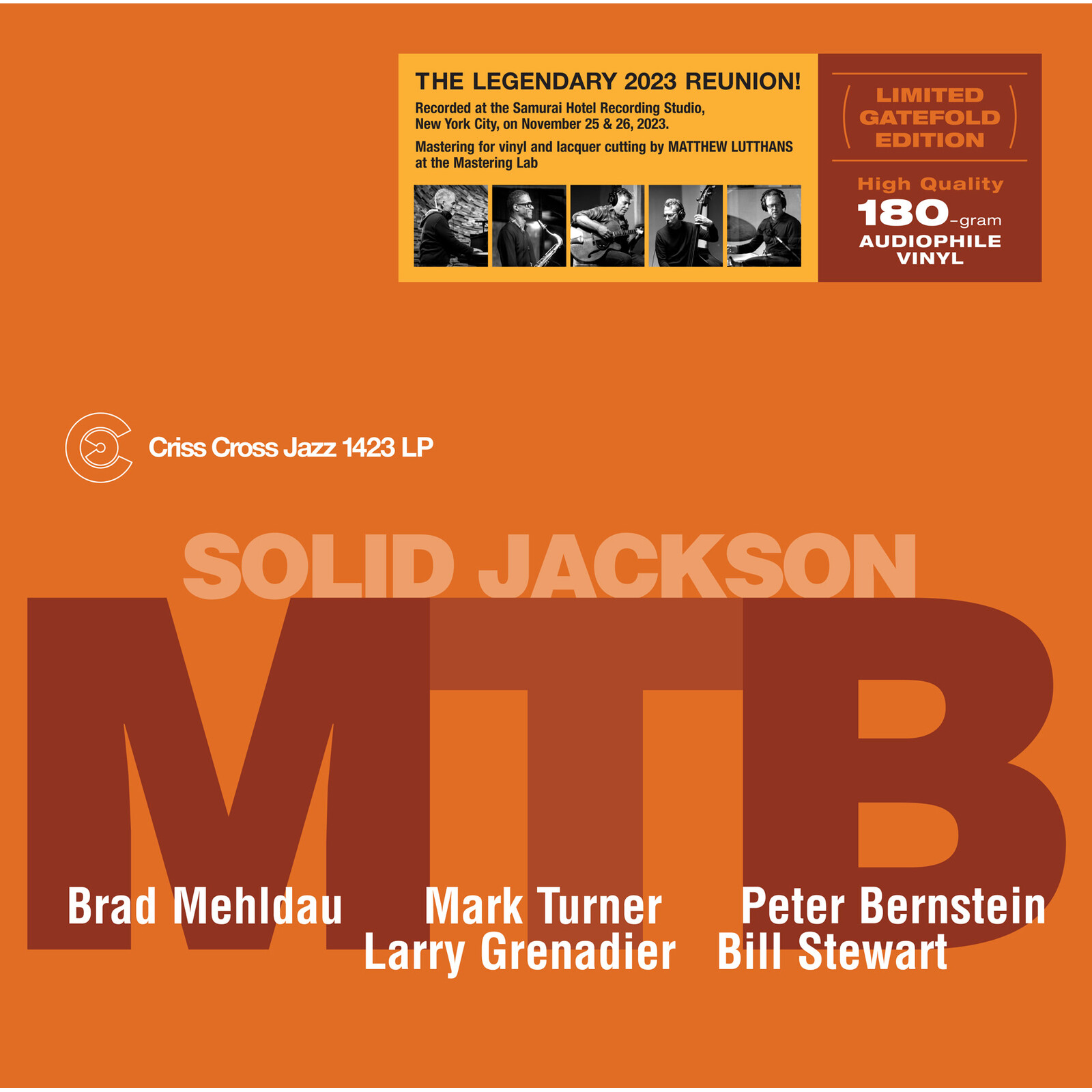 Picture of M.T.B. (Brad Mehldau / Mark Turner / Peter Bernstein) - Solid Jackson