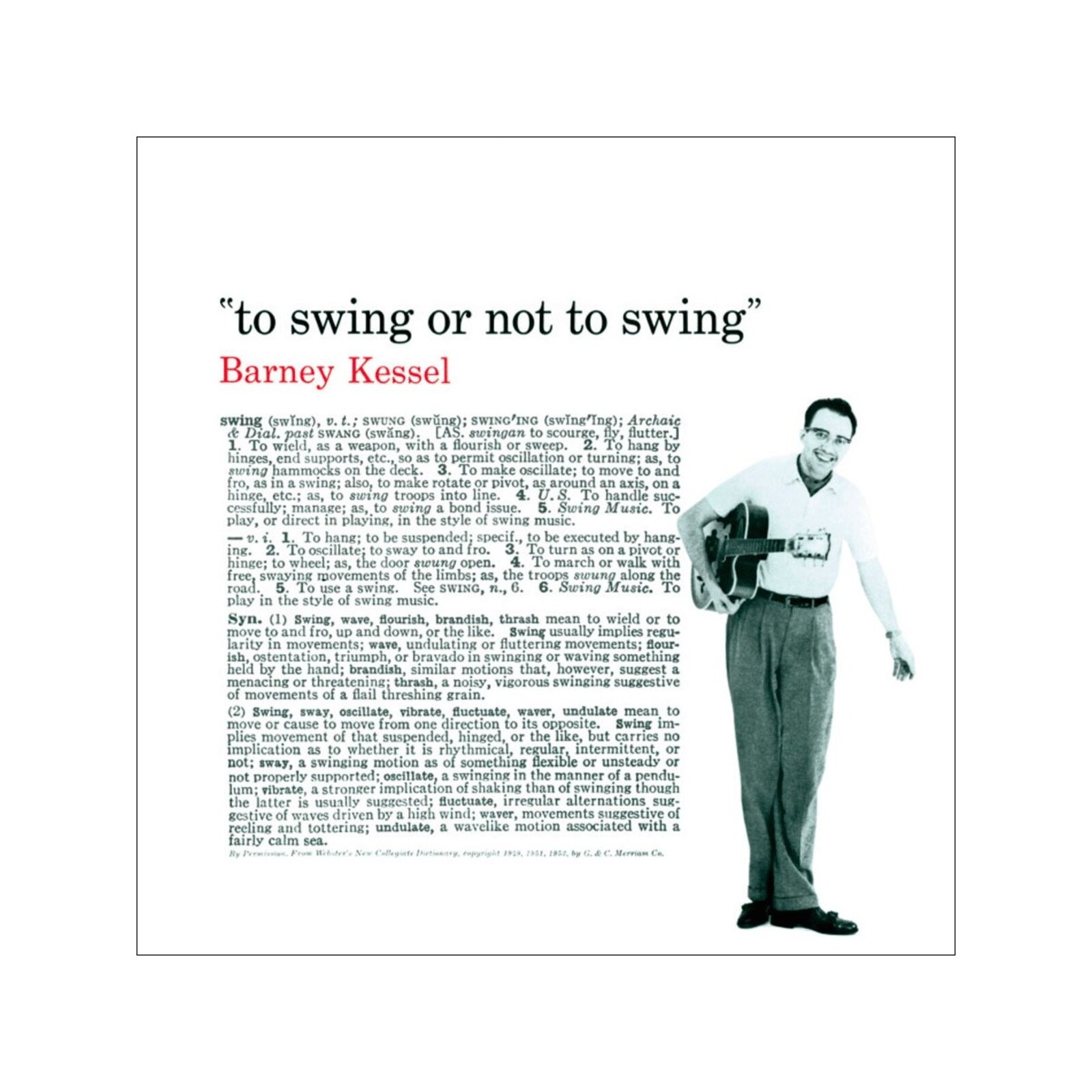 Picture of Barney Kessel - To Swing Or Not To Swing