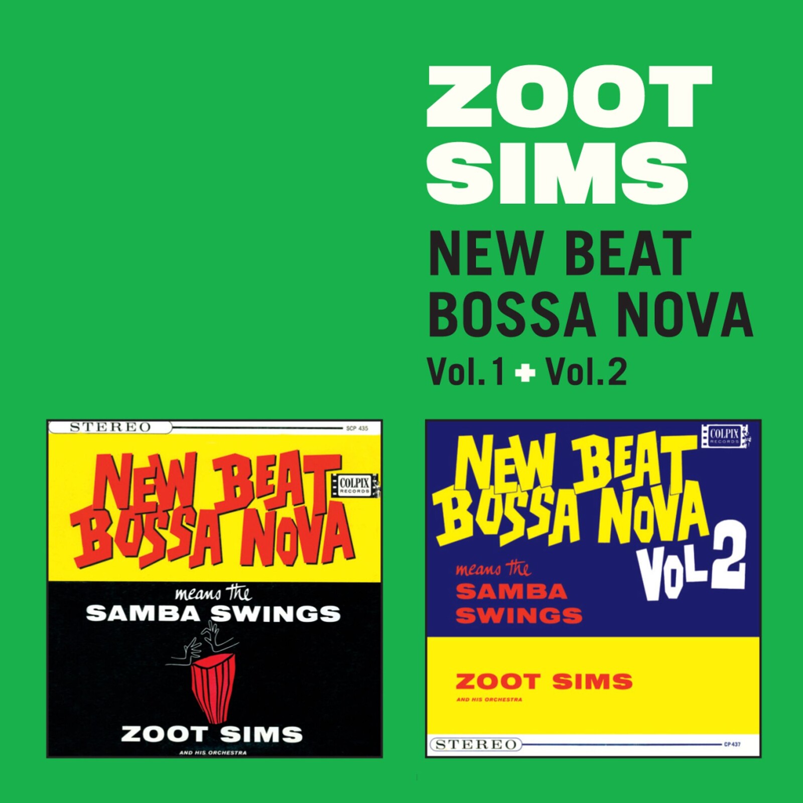 Picture of Zoot Sims - New Beat Bossa Nova Vols 1 & 2 + 5 Bonus Tracks
