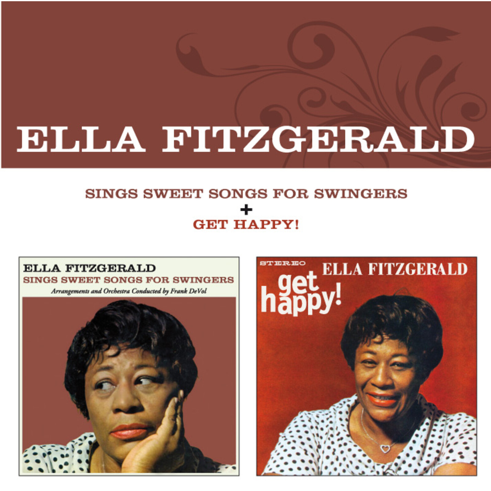 Picture of Ella Fitzgerald - Sings Sweet Songs For Swingers + Get Happy!