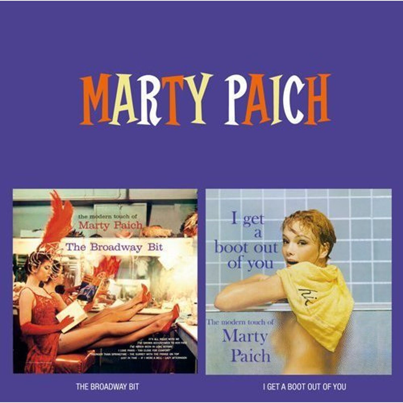 Picture of Marty Paich - The Broadway Bit + I Get A Boot Out Of You
