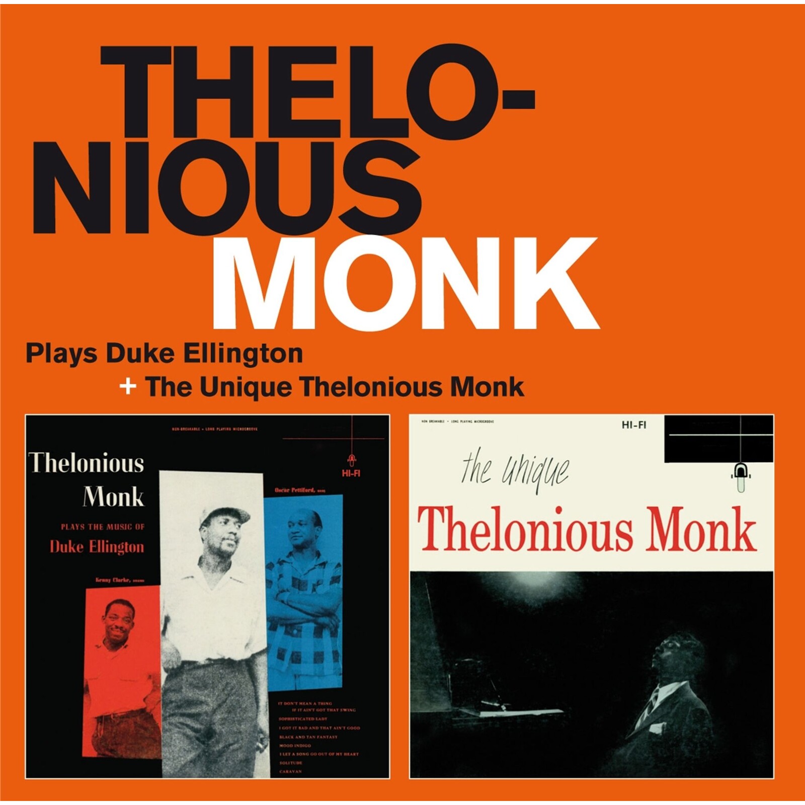 Picture of Thelonious Monk - Plays Duke Ellington / The Unique Thelonious Monk