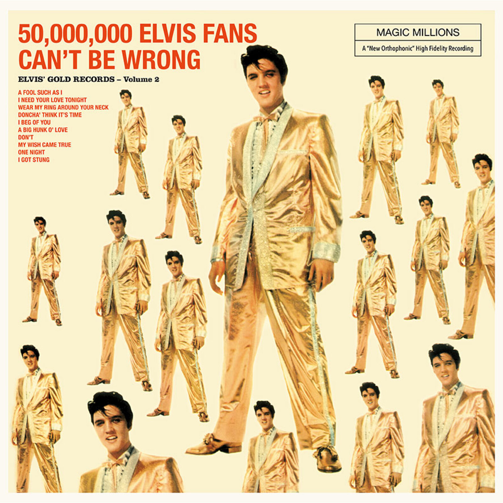 Picture of Elvis Presley - 50,000,000 Elvis Fans Can't Be Wrong - Elvis' Gold Records Vol.2