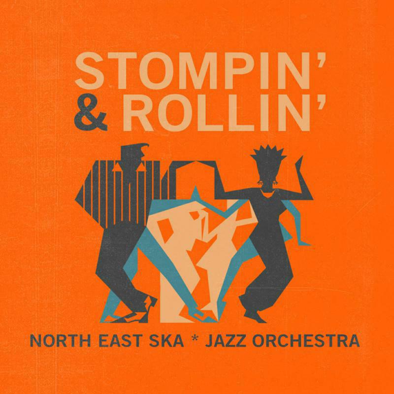 Picture of North East Ska Jazz Orchestra - Stompin' & Rollin' (LP)
