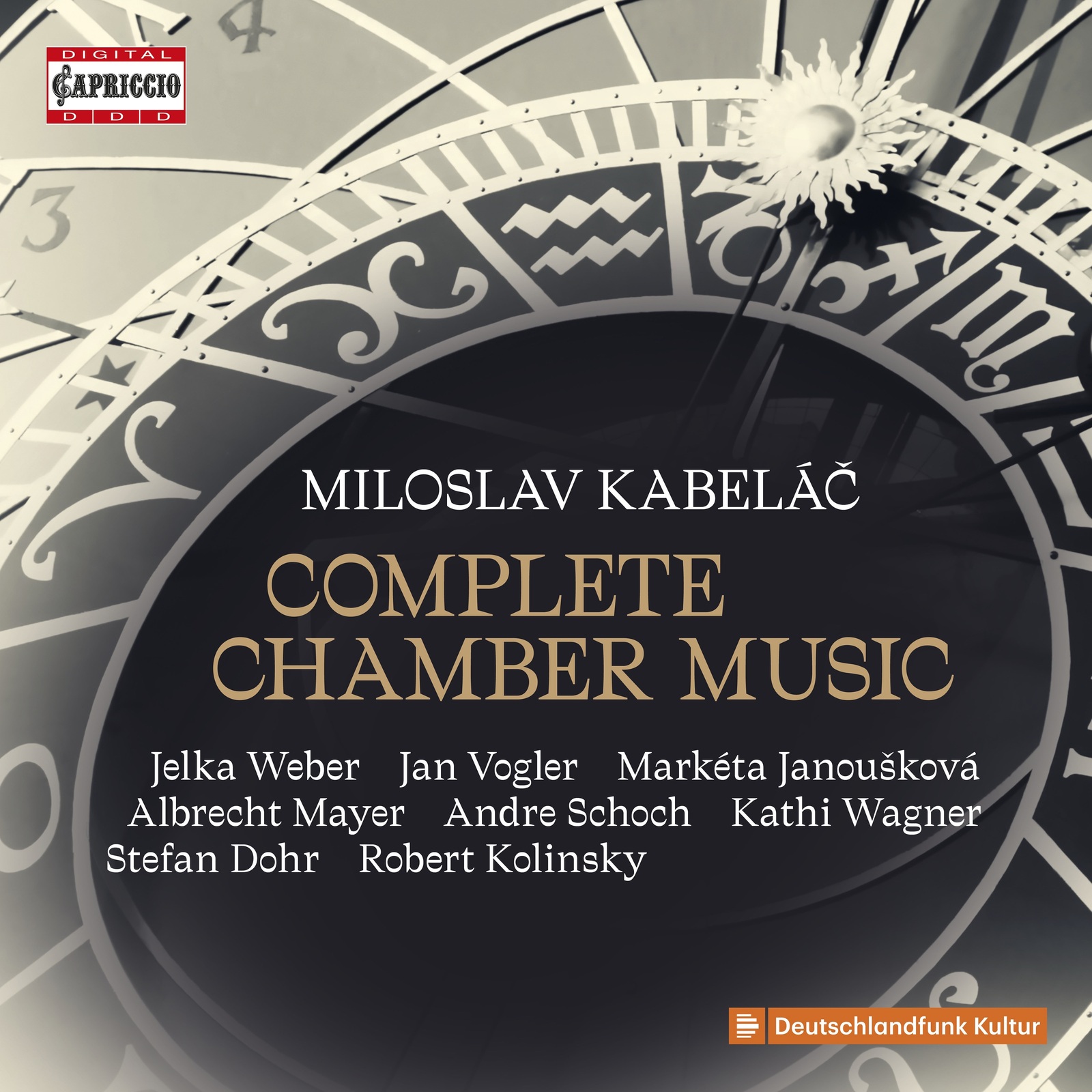 Picture of Jelka Weber; Jan Vogler; Marketa Janouskova; Albrecht Mayer; Andre Schoch; Kathi Wagner; Stefan Dohr; Robert Kolinsky - Miloslav Kabelac: Complete Chamber Music
