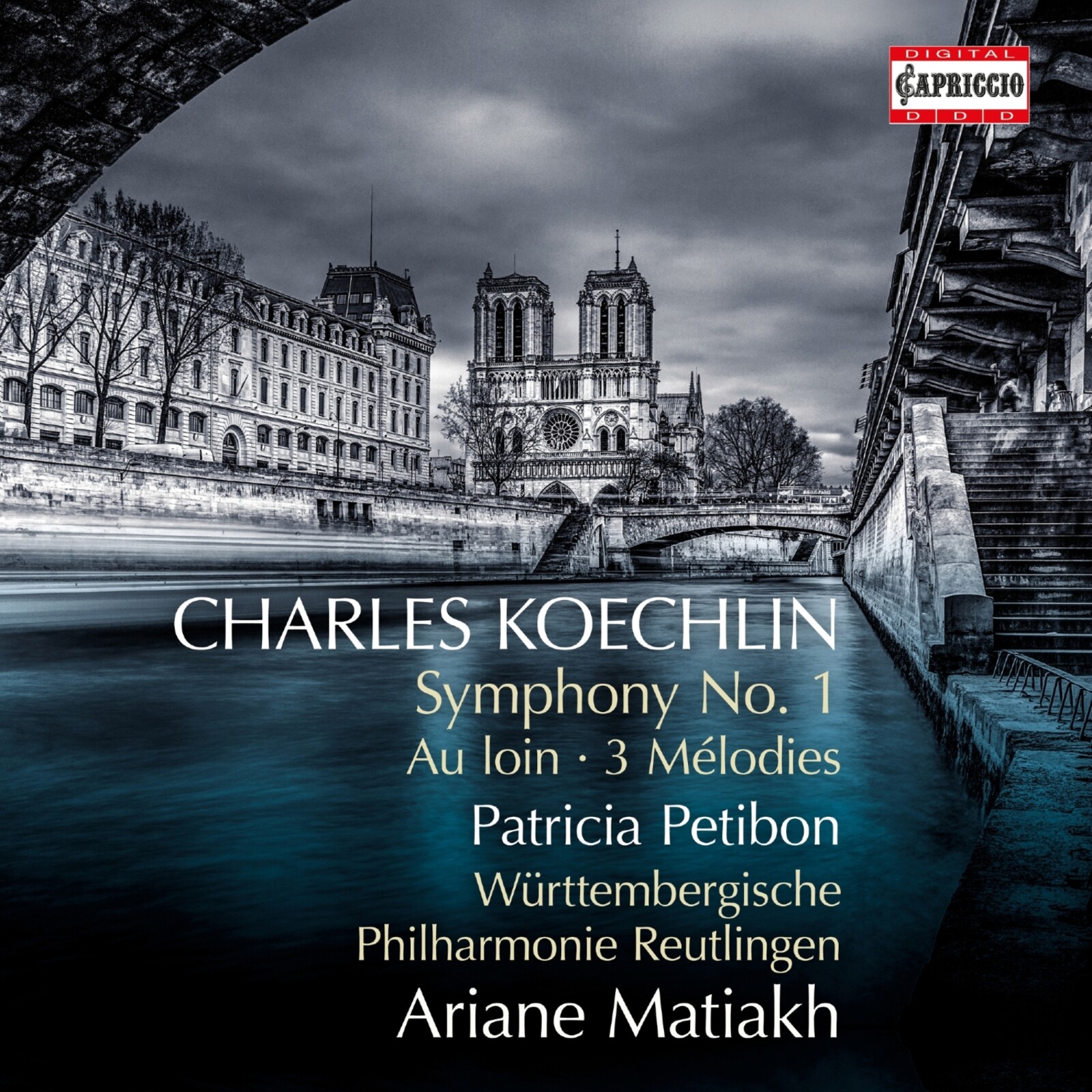 Picture of Wurttembergische Philharmonie Reutlingen; Patricia Petibon; Ariane Matiakh - Charles Koechlin: Symphony No.1; Au loin; 3 Melodies
