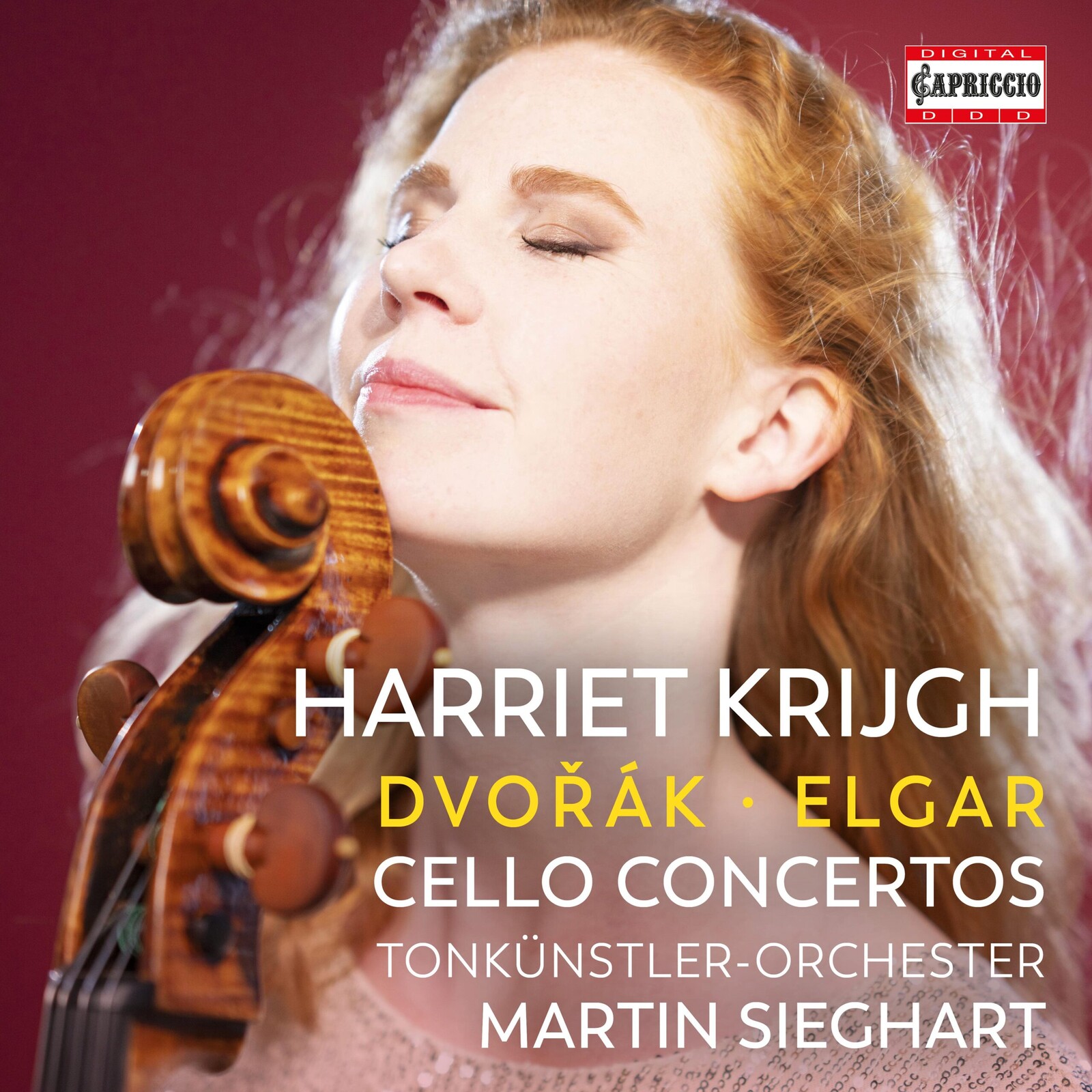 Picture of Harriet Krijgh; Tonkunstler-Orchester; Martin Sieghart - Antonin Dvorak; Edward Elgar: Cello Concertos