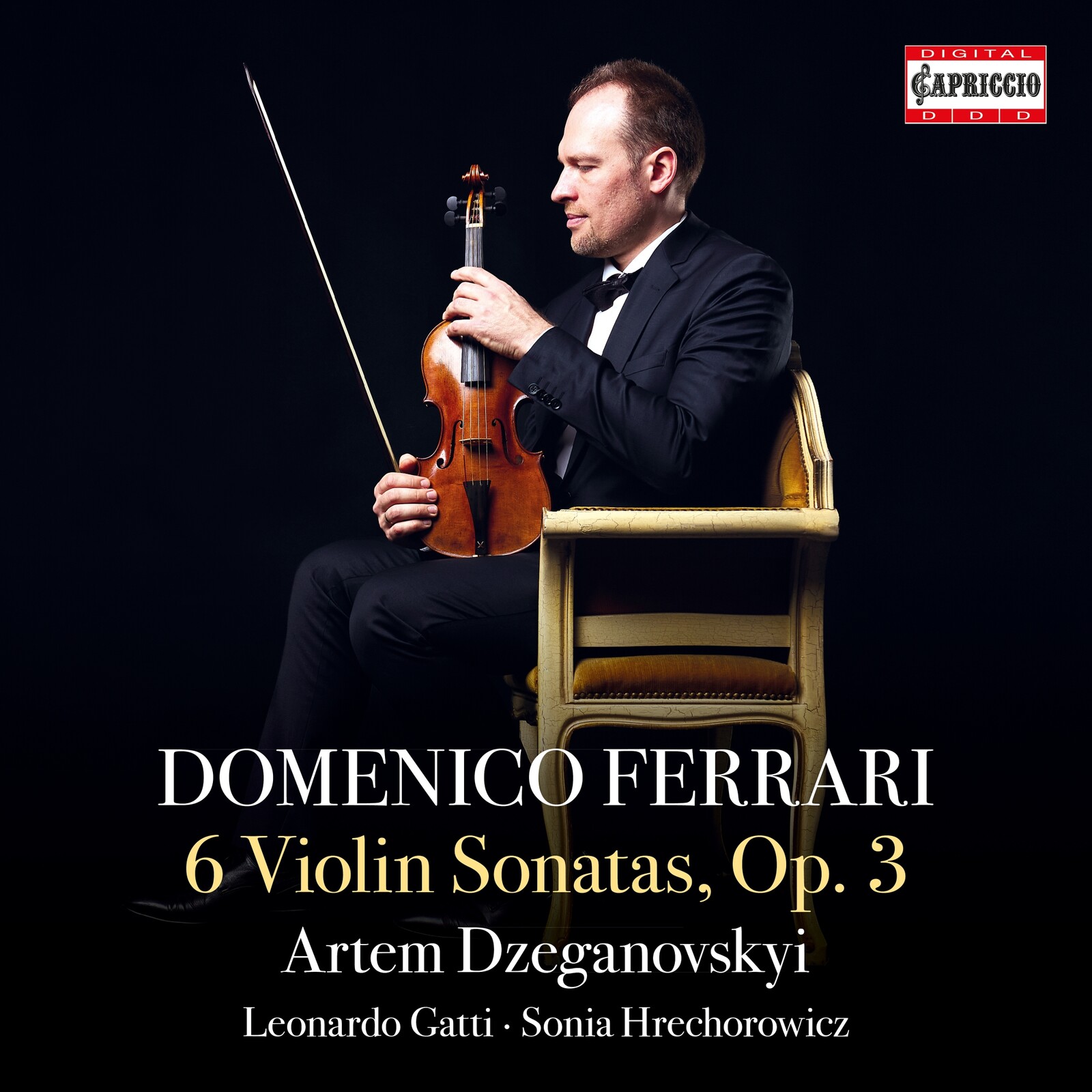 Picture of Artem Dzeganovskyi; Leonard Gatti; Sonia Hrechorowicz - Domenico Ferrari: 6 Violin Sonatas, Op.3