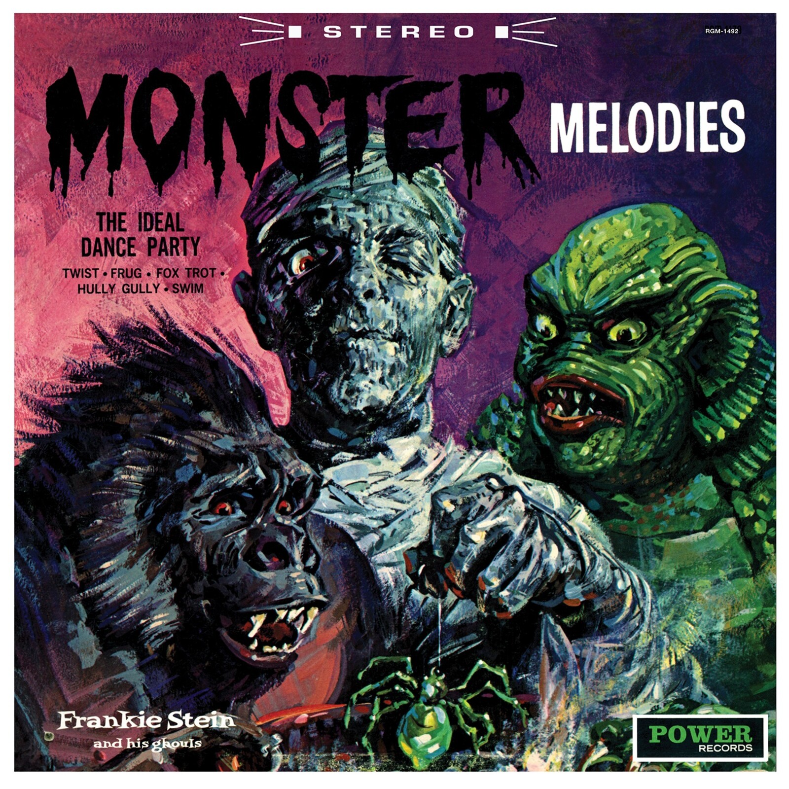 Picture of Frankie Stein and His Ghouls - Monster Melodies (Radioactive Green Vinyl)
