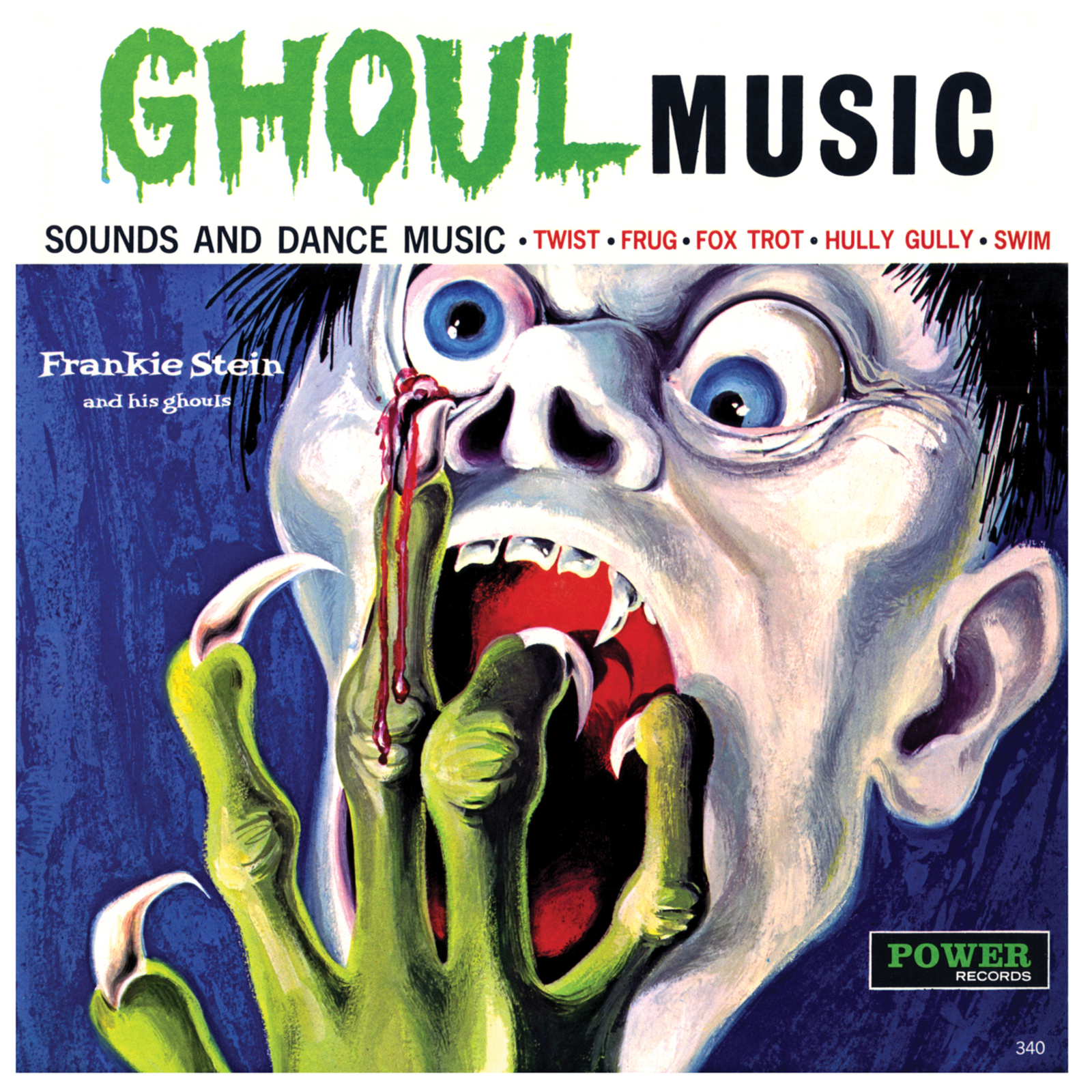 Picture of Frankie Stein and His Ghouls - Ghoul Music (Coke Clear with Yellow Swirl Vinyl)