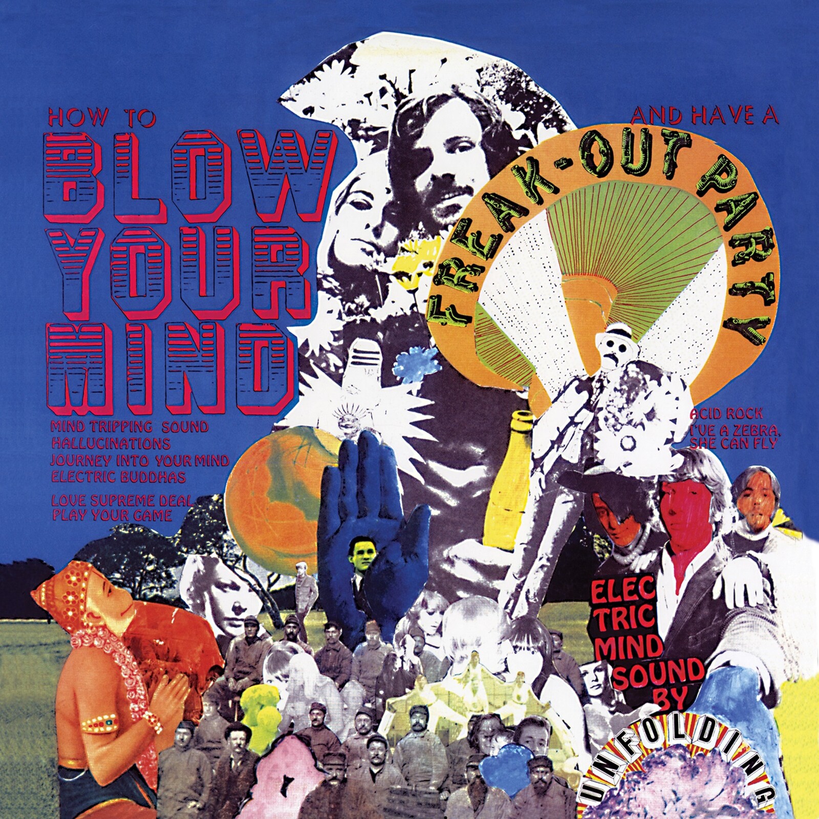 Picture of The Unfolding - How to Blow Your Mind and Have a Freak-Out Party (Orange Sunshine Vinyl)