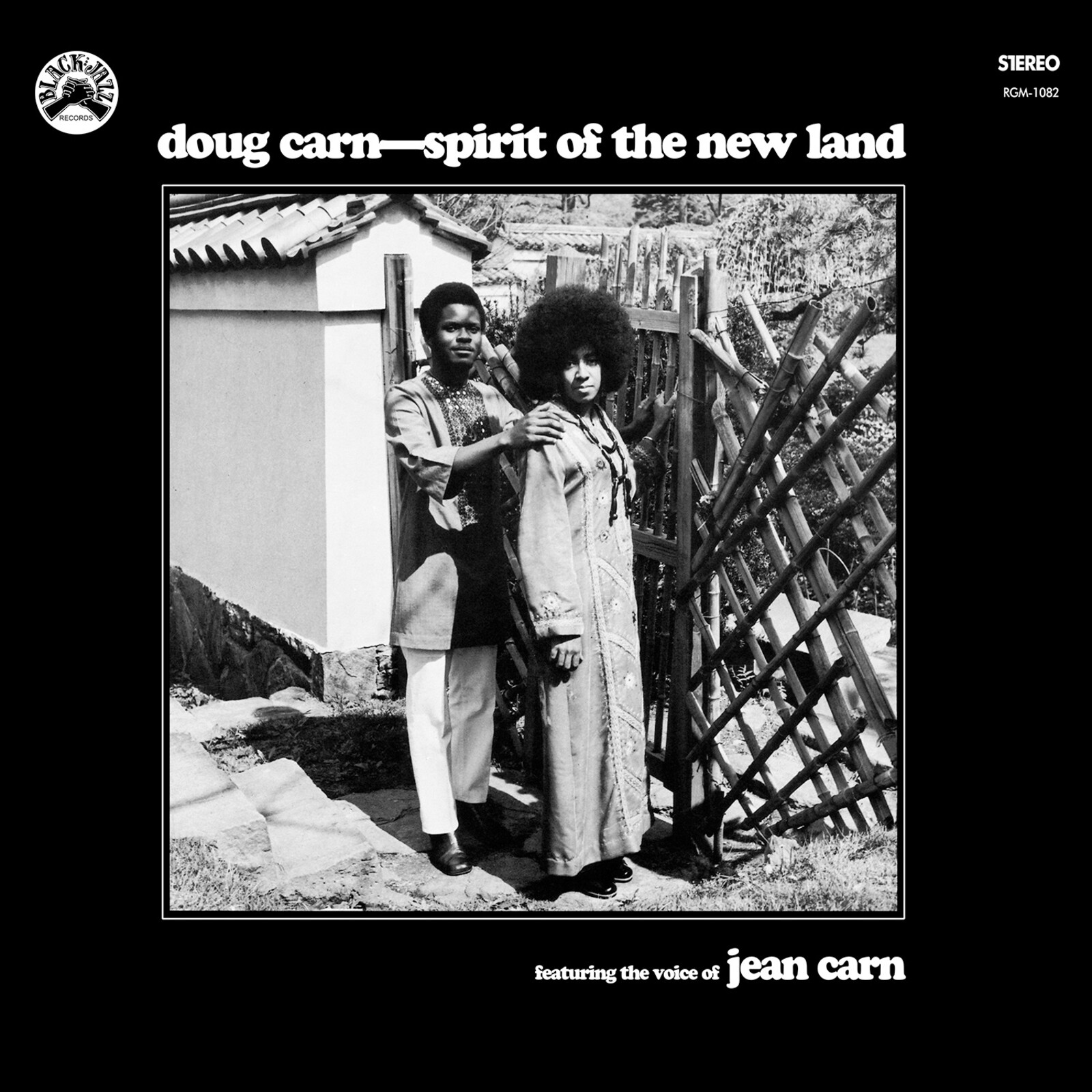 Picture of Doug Carn Featuring the Voice of Jean Carn - Spirit Of The New Land (Blue with Black Swirl Vinyl)