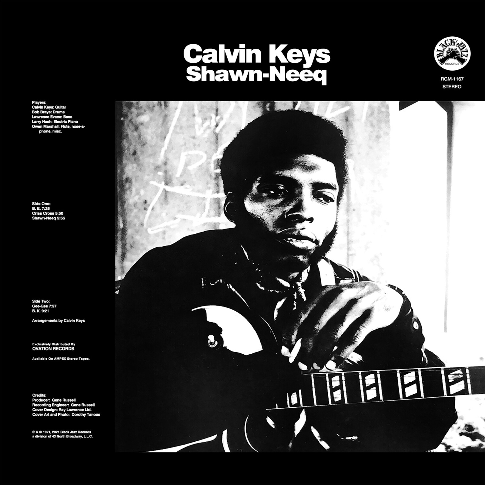 Picture of Calvin Keys - Shawn-Neeq (Blue with Black Swirl Vinyl)