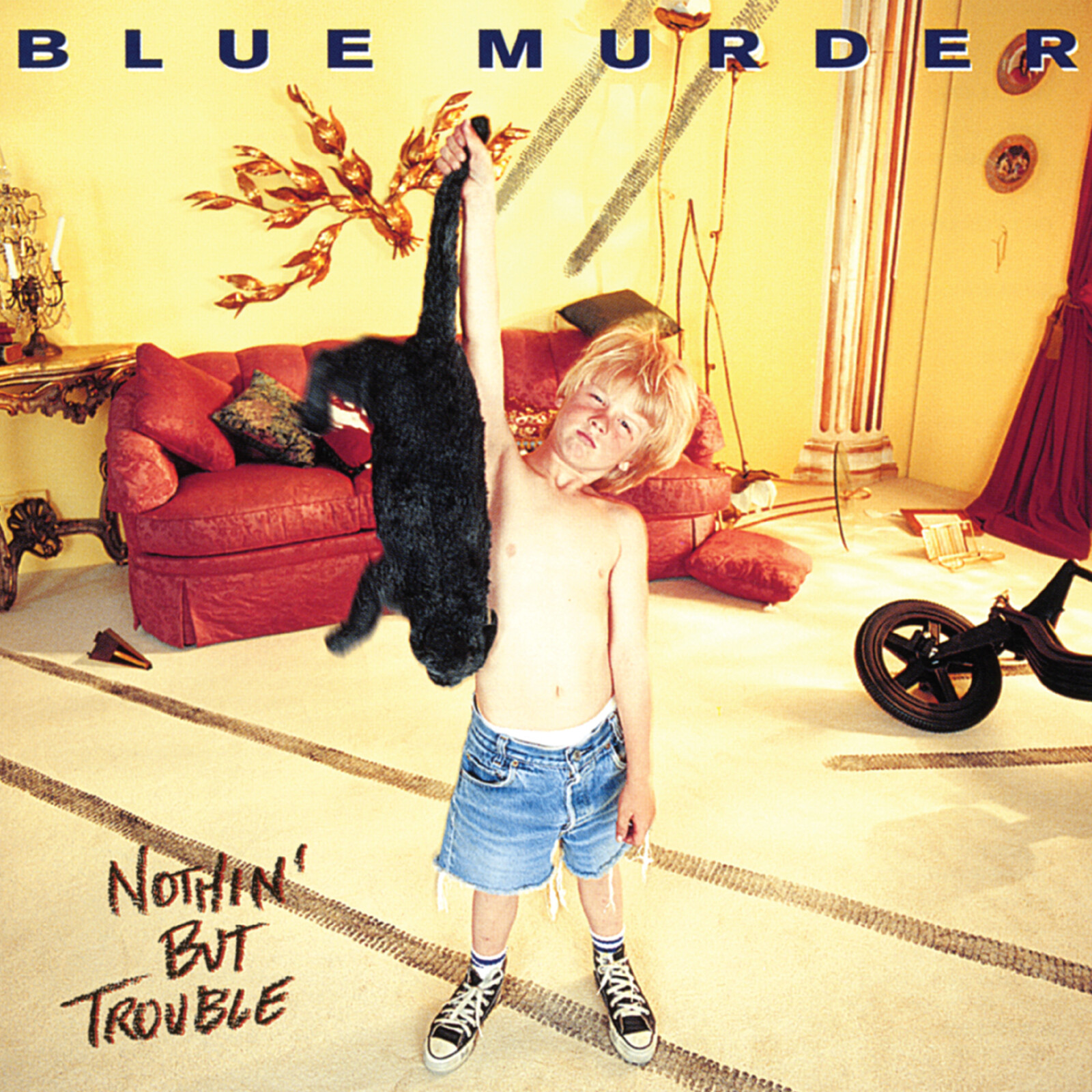 Picture of Blue Murder - Nothin' But Trouble (Blue with Black Cat Swirl Vinyl)