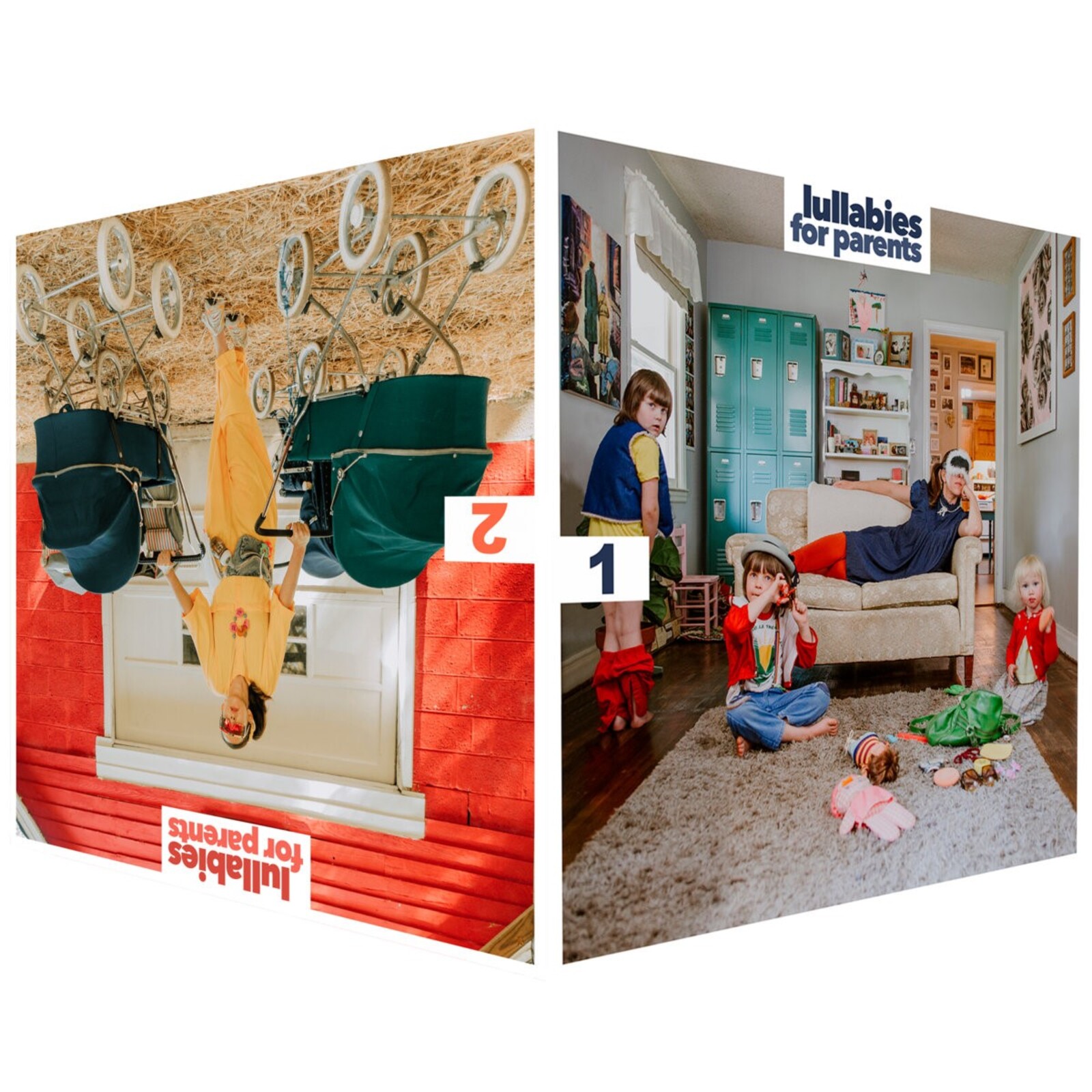 Picture of Rosie Thomas - Lullabies Fop Parents Vol.1 & 2 (Clear Vinyl)