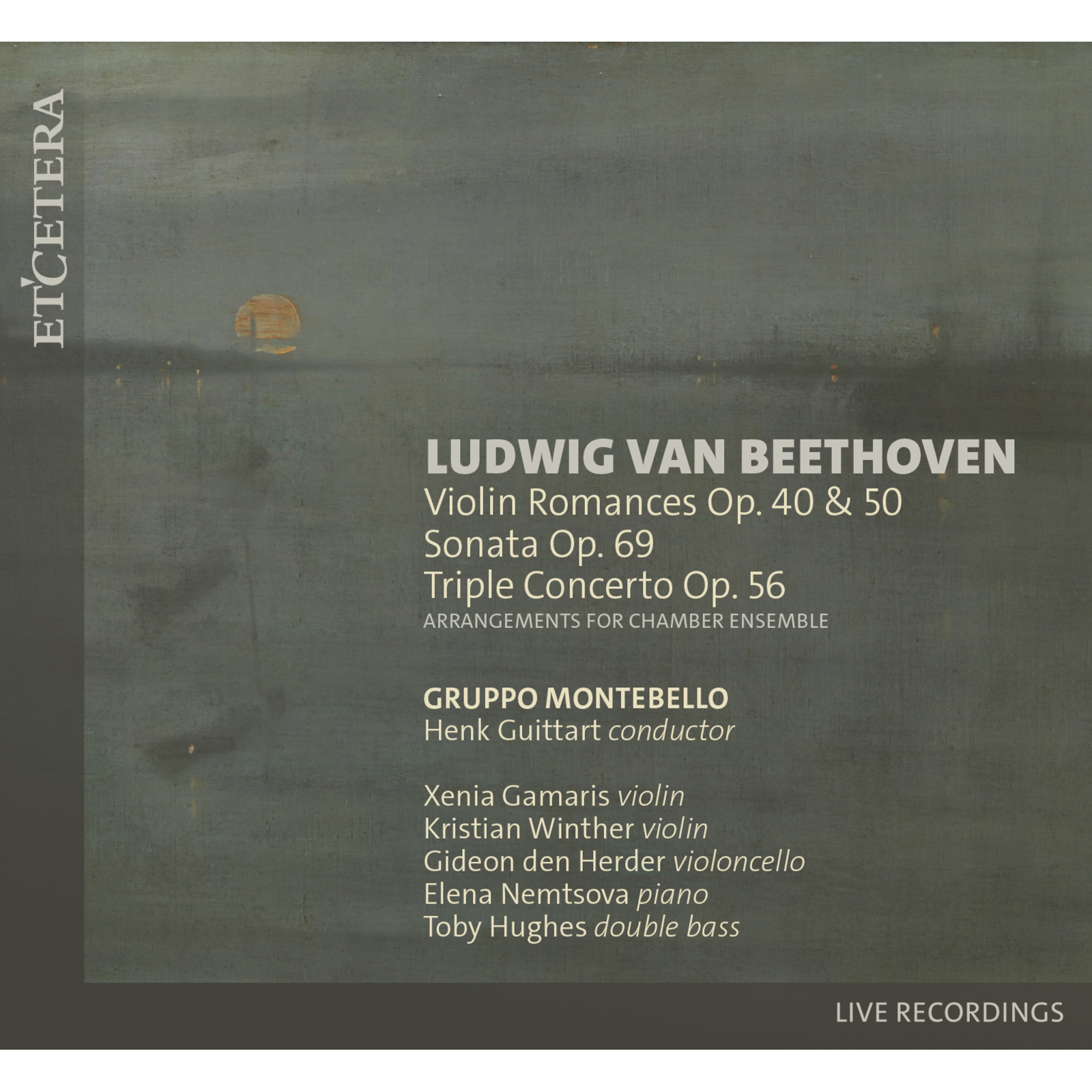 Picture of Gruppo Montebello - Beethoven: Violin Romances Op. 40 & Op. 50, Sonata Op. 69 and Triple Concerto Op. 56