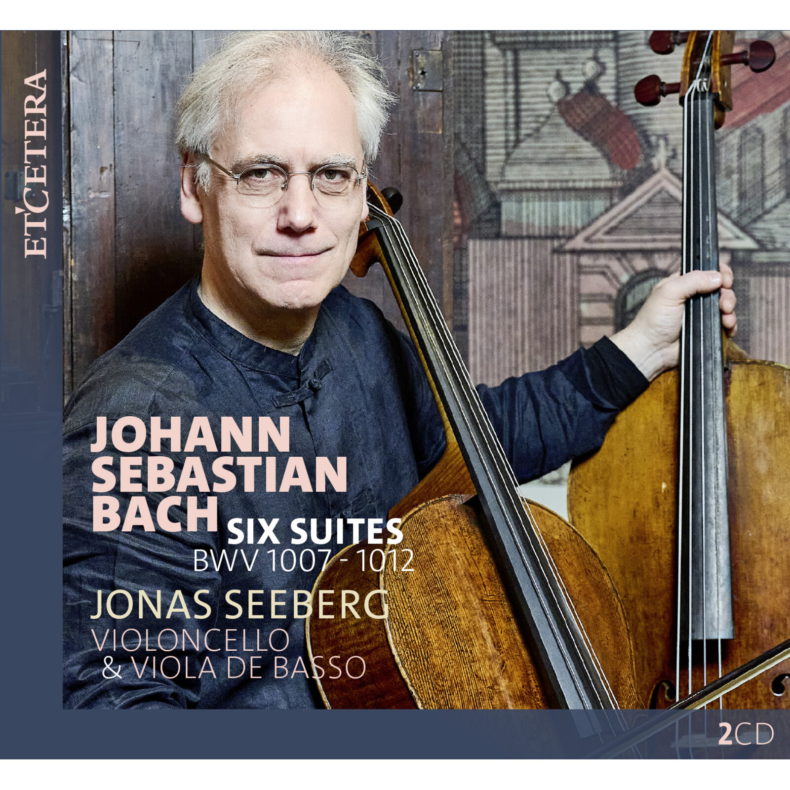 Picture of Jonas Seeberg - Six Suites BWV 1007 - 1012 on Violoncello & Viola de Babo