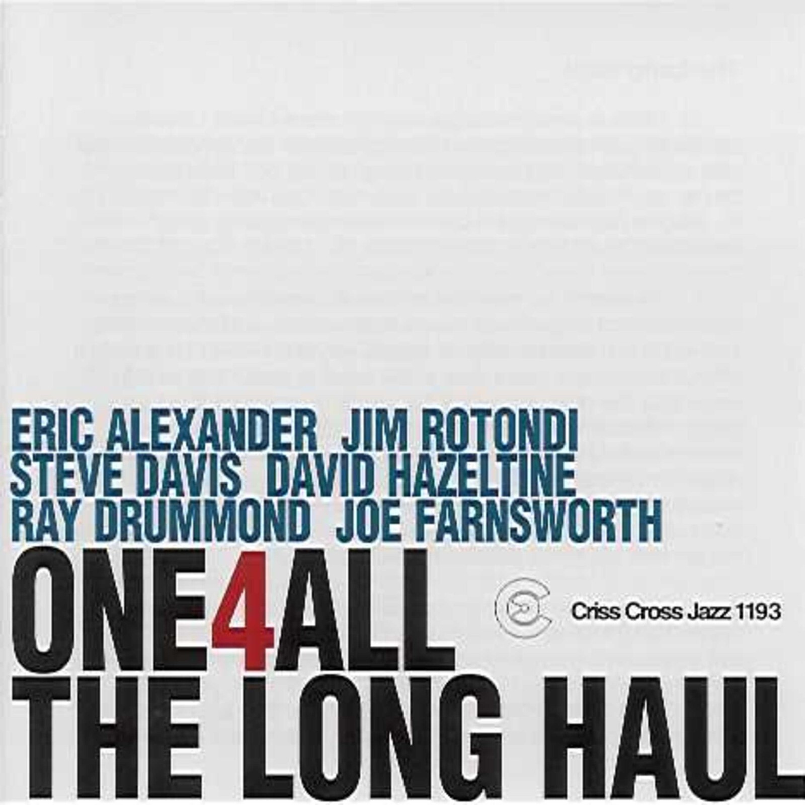 Picture of One for All - The Long Haul