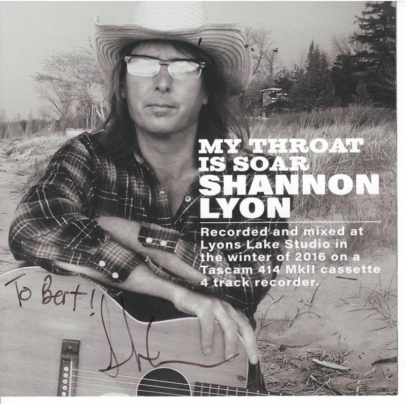 Picture of Shannon Lyon - My Throat Is Soar