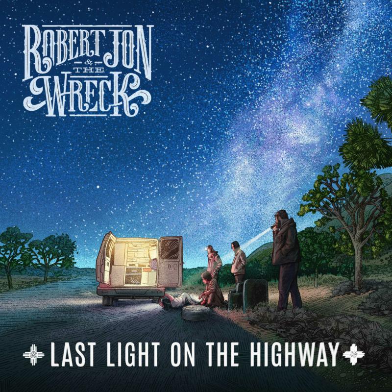 Picture of Robert Jon and the Wreck - Last Light On The Highway (Blue vinyl)