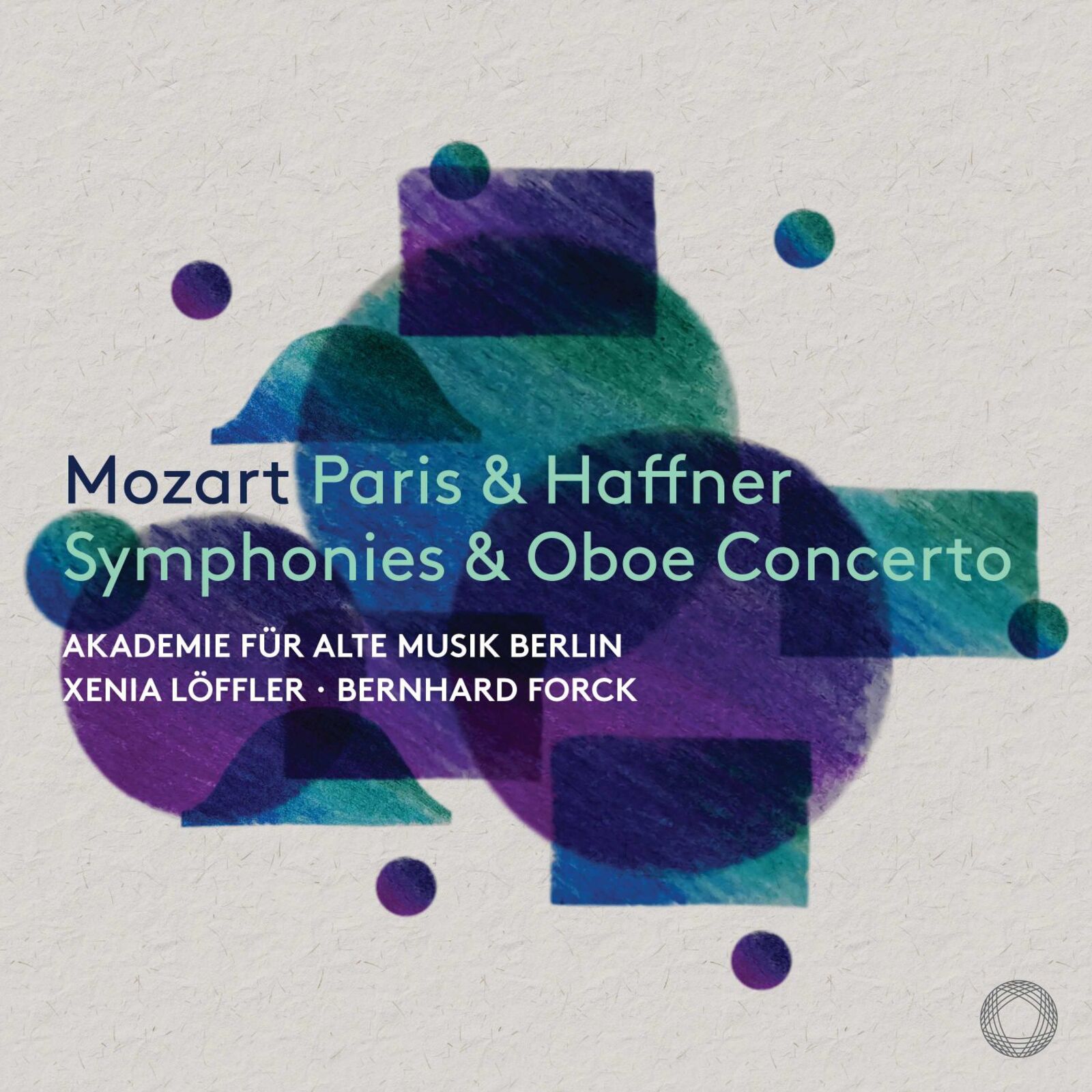 Picture of Akademie fur Alte Musik Berlin, Xenia Loffler, Bernhard Forck - Mozart Paris & Haffner Symphonies & Oboe Concerto