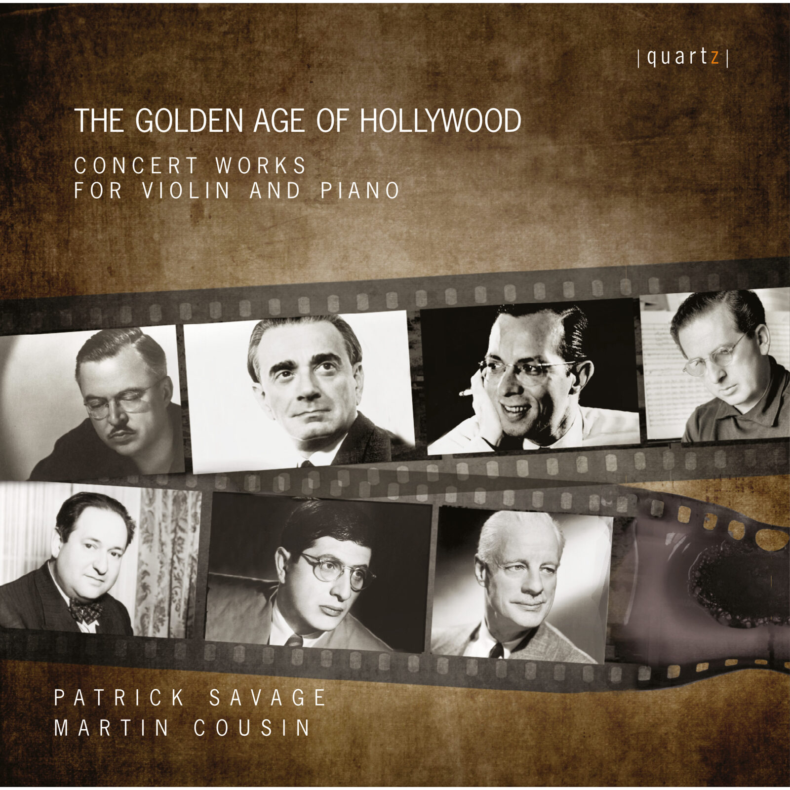 Picture of Patrick Savage; Martin Cousin - The Golden Age of Hollywood: Concert Works for Violin and Piano