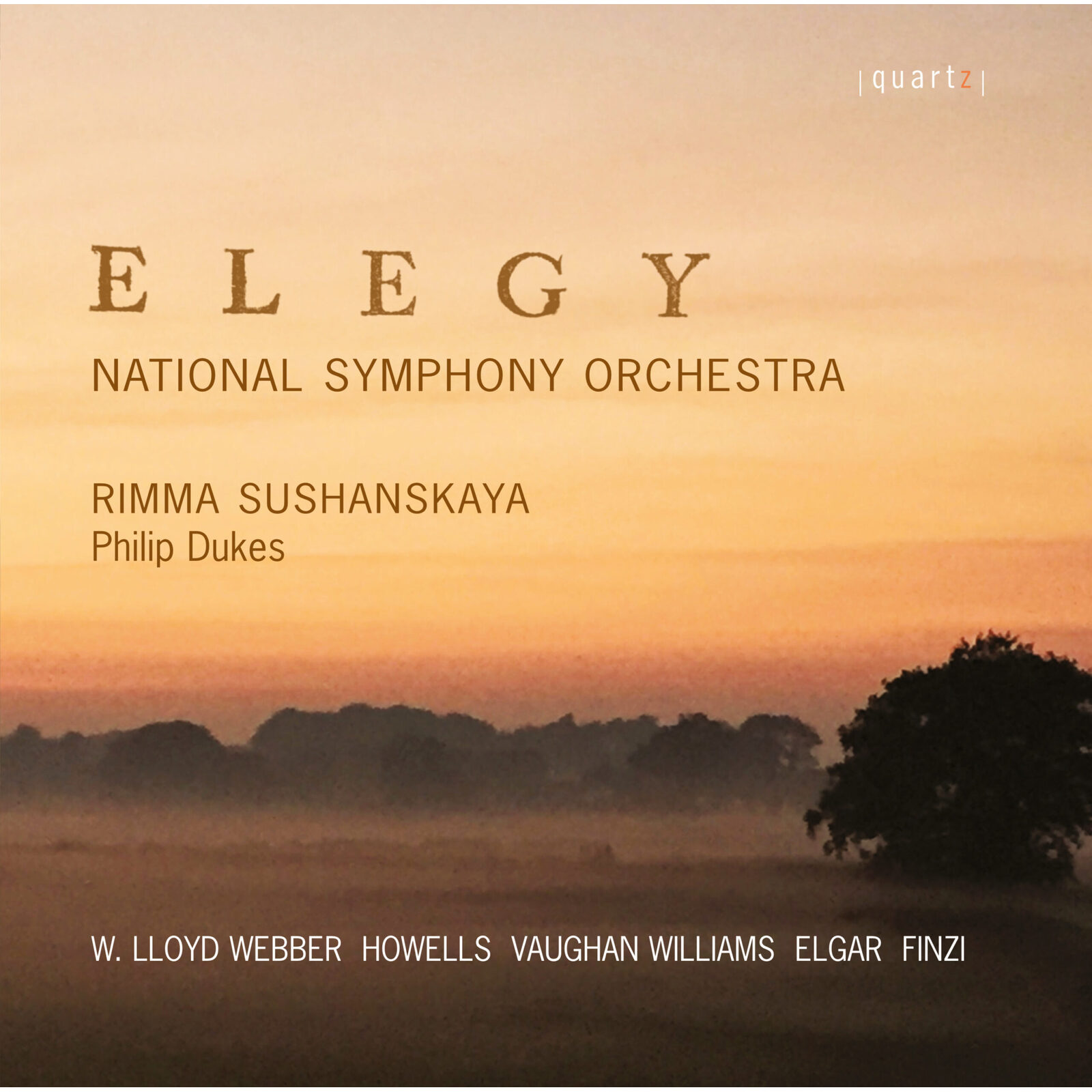 Picture of National Symphony Orchestra; Rimma Sushanskaya; Philip Dukes - Elegy - Works by William Lloyd Webber, Herbert Howells, Ralph Vaughan Williams, Gerald Finzi, Edward Elgar