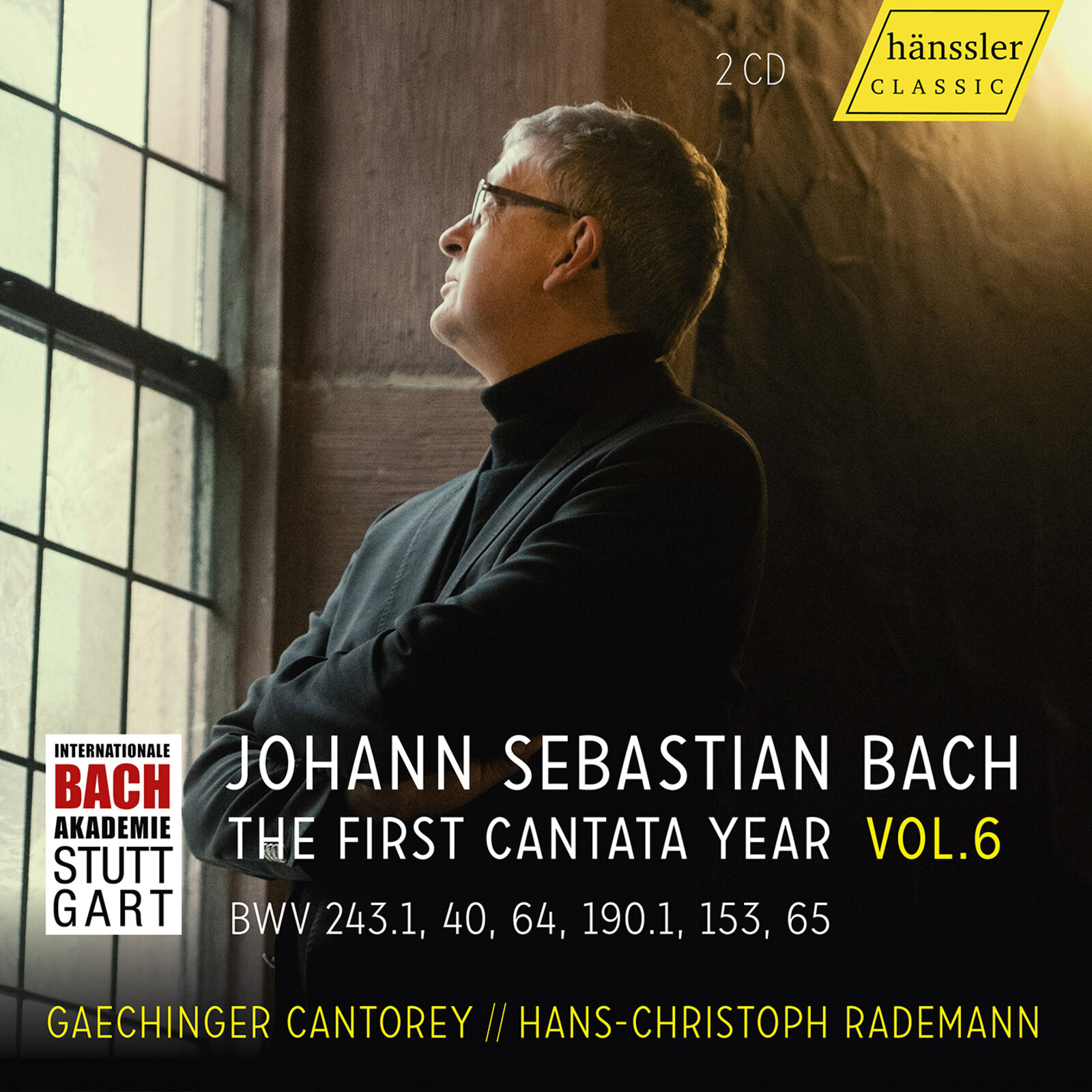 Picture of Gaechinger Cantorey; Hans-Christoph Rademann - VISION.BACH - The First Cantata Year, Vol. 6 (BWV 243.1, 40, 64, 190.1, 153, 65)