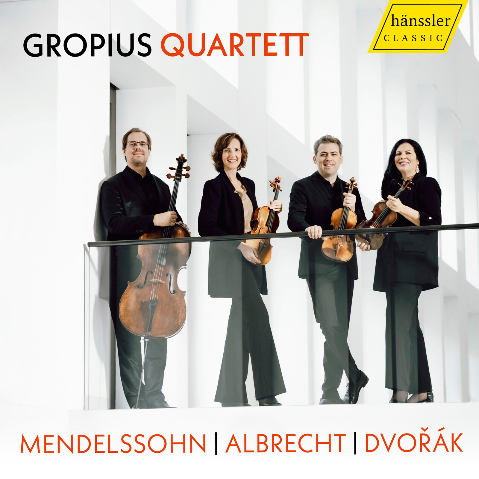 Picture of Gropius Quartett - Gropius Quartett - Works by Mendelssohn, Albrecht and Dvorak
