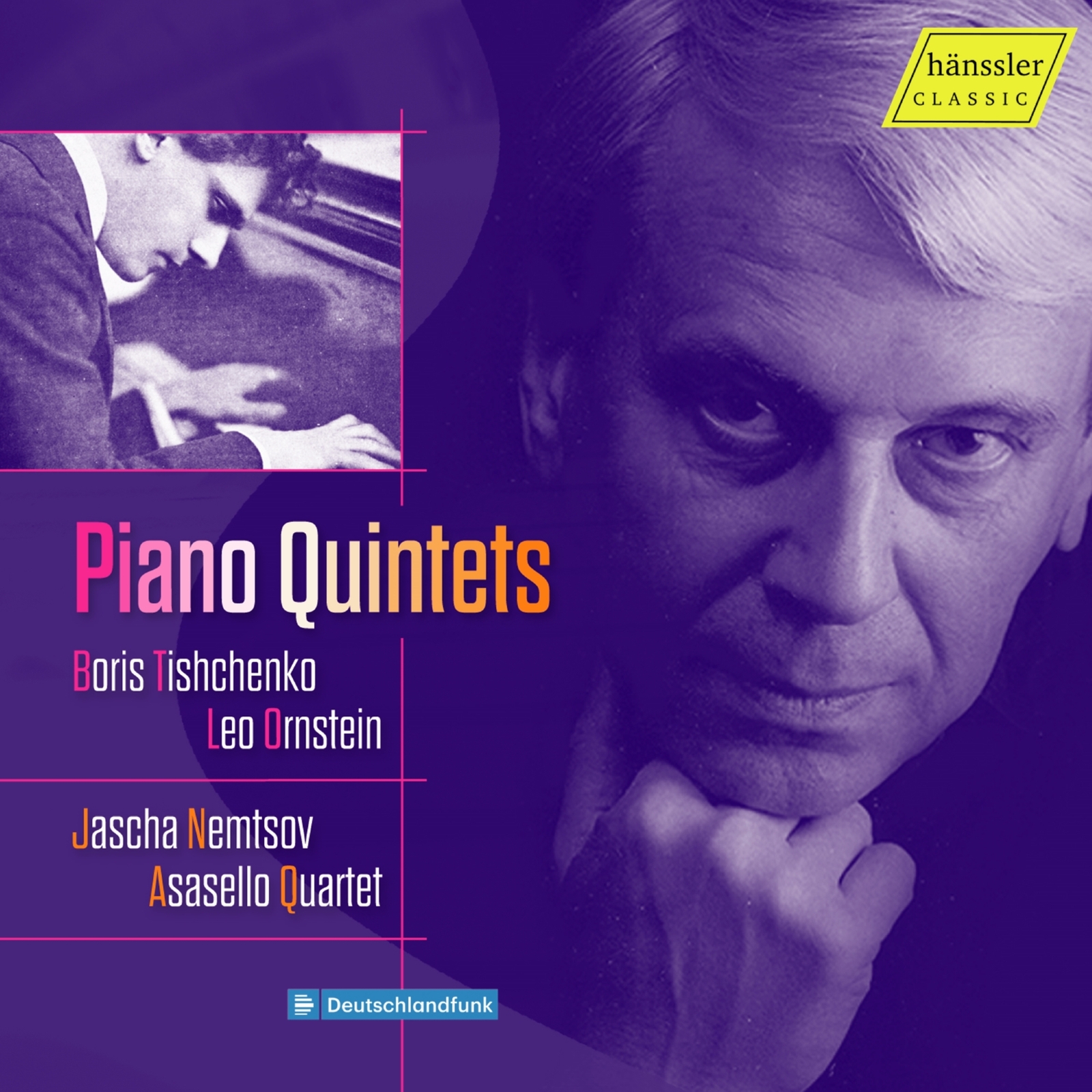 Picture of Jascha Nemtsov; Asasello Quartet - Boris Tishchenko: Piano Quintet Op. 93; Leo Ornstein: Piano Quintet Op. 92