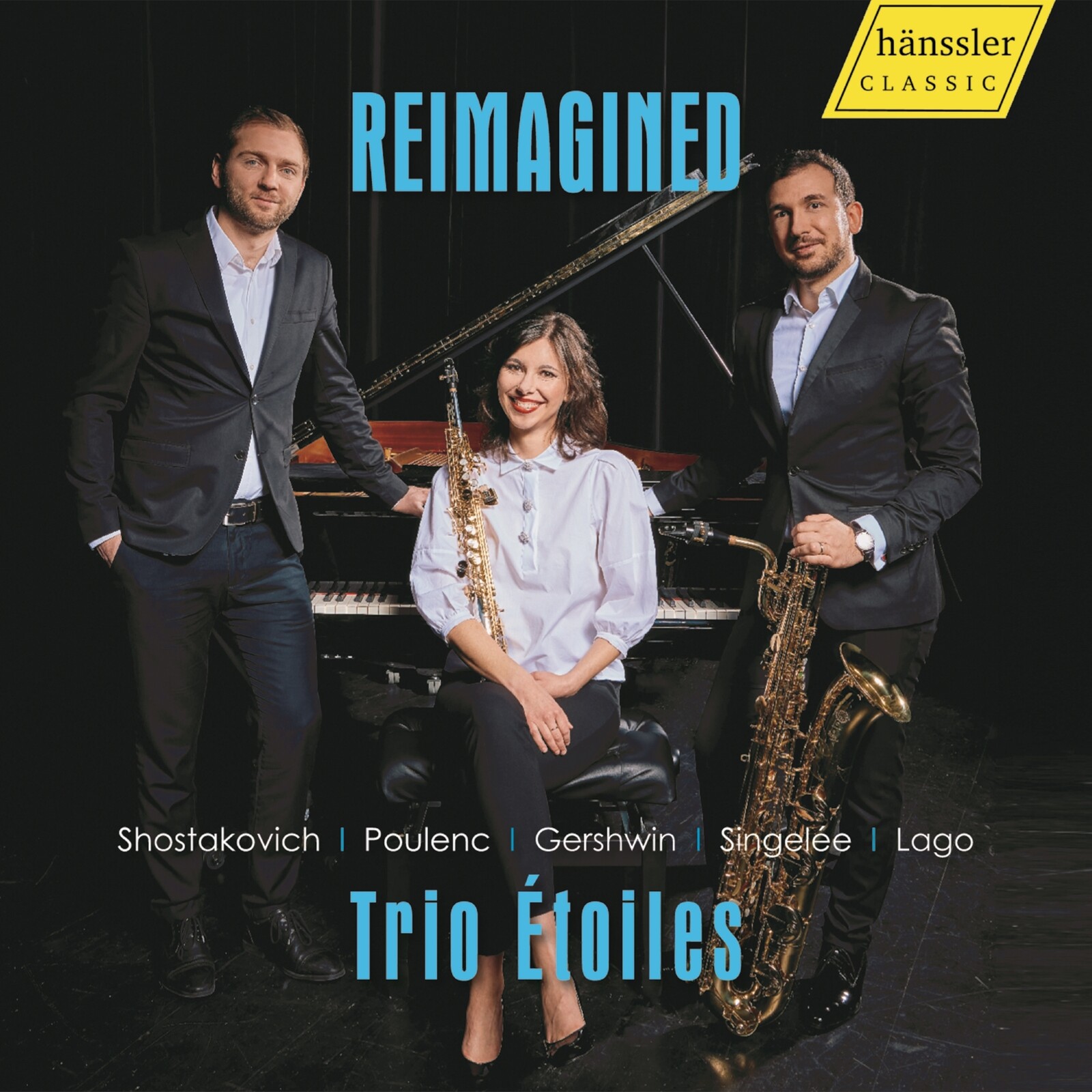 Picture of Trio Etoiles - Trio Etoiles: Reimagined - Works by Shostakovich, Poulenc, Gershwin, Singelee, Lago