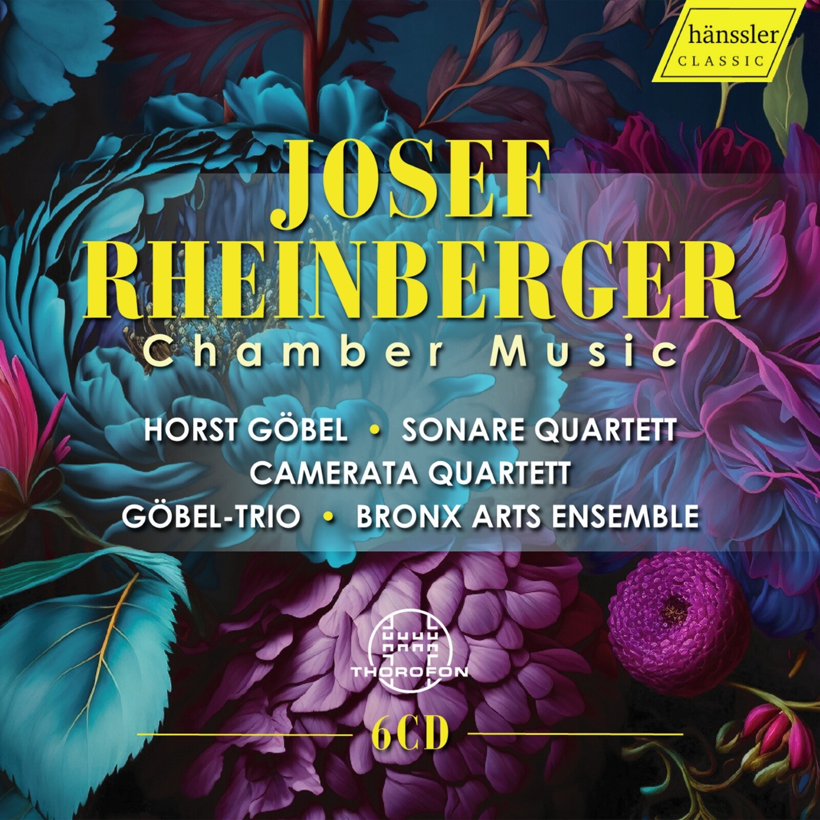 Picture of Sonare Quartett; Camerata Quartett; Gobel-Trio; Bronx Arts Ensemble; Orchester-Akademie des Berliner Philharmonischen Orchesters - Josef Rheinberger: Chamber Music