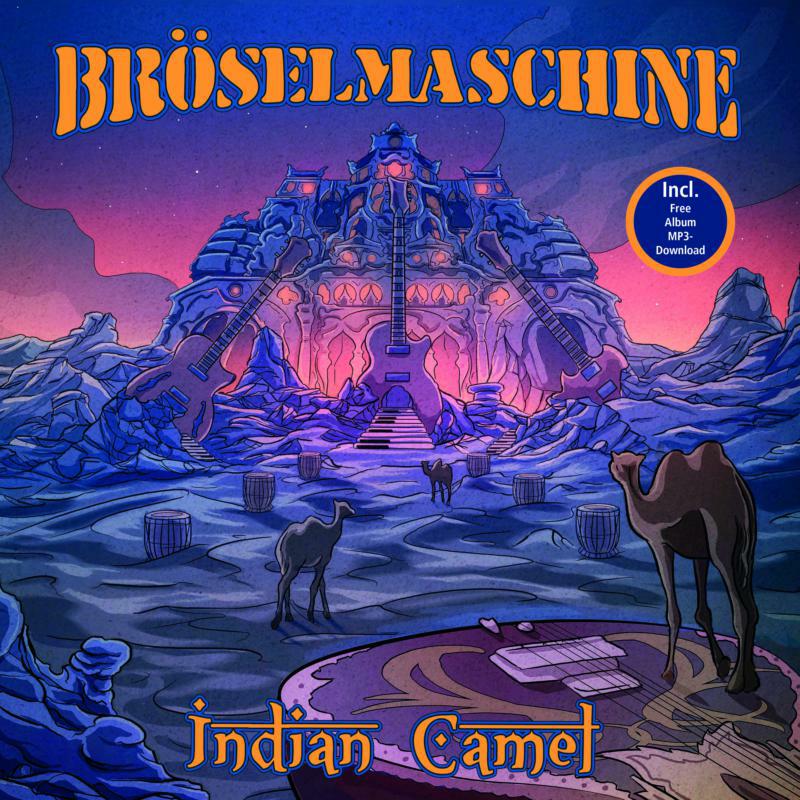 Picture of Br�selmaschine - Indian Camel - 180 G Black Vinyl + Download Code