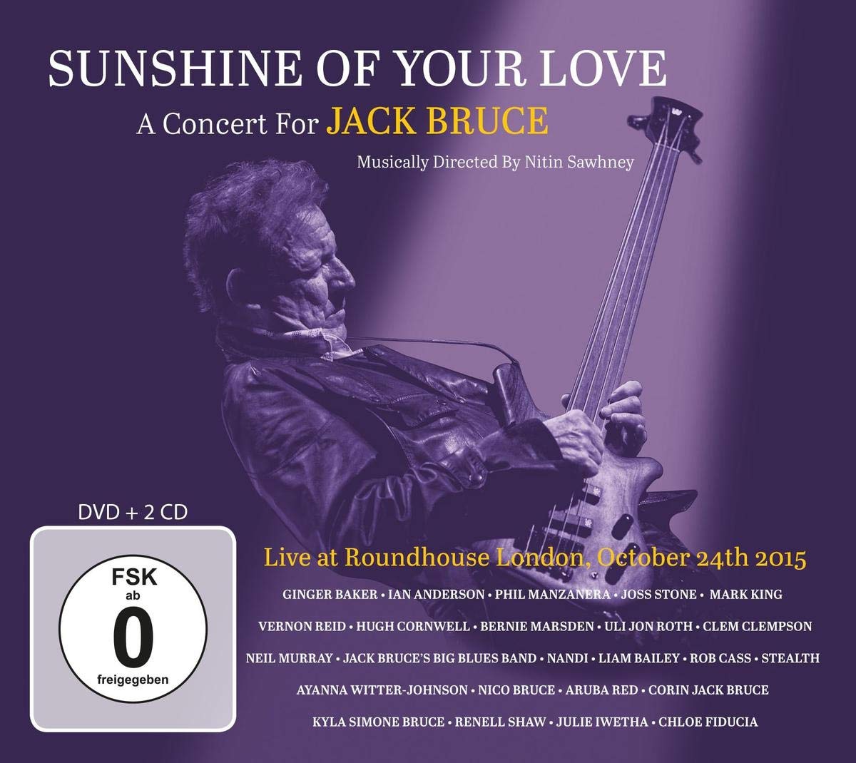 Picture of Various - Sunshine Of Your Love - A Concert For Jack Bruce
