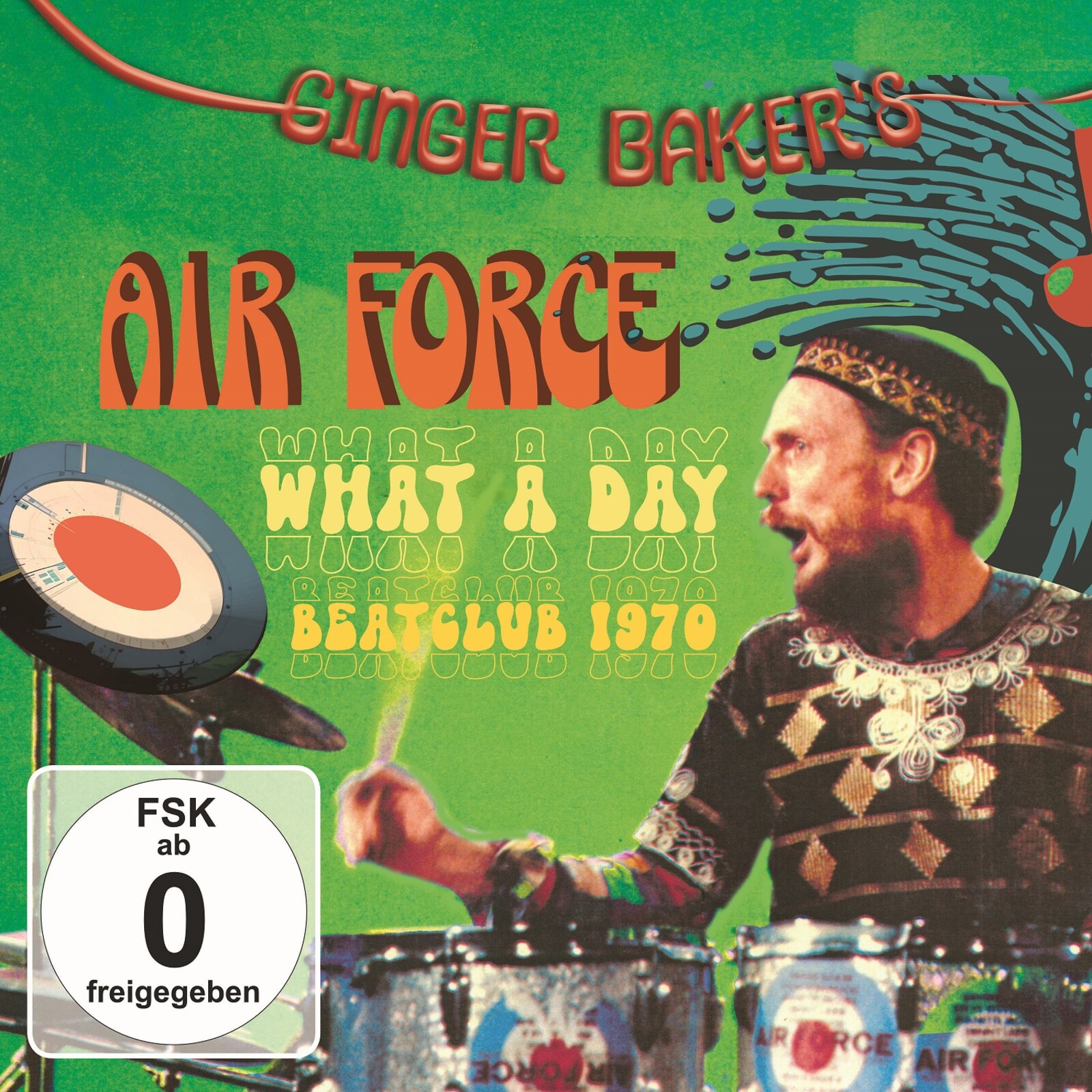 Picture of Ginger Baker's Air Force - What A Day (Beat Club 1970)