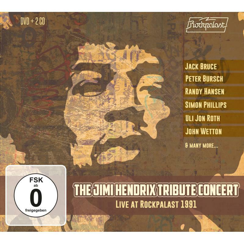 Picture of Various Artists - The Jimi Hendrix Tribute Concert - Live At Rockpalast 1991 (2CD+DVD)